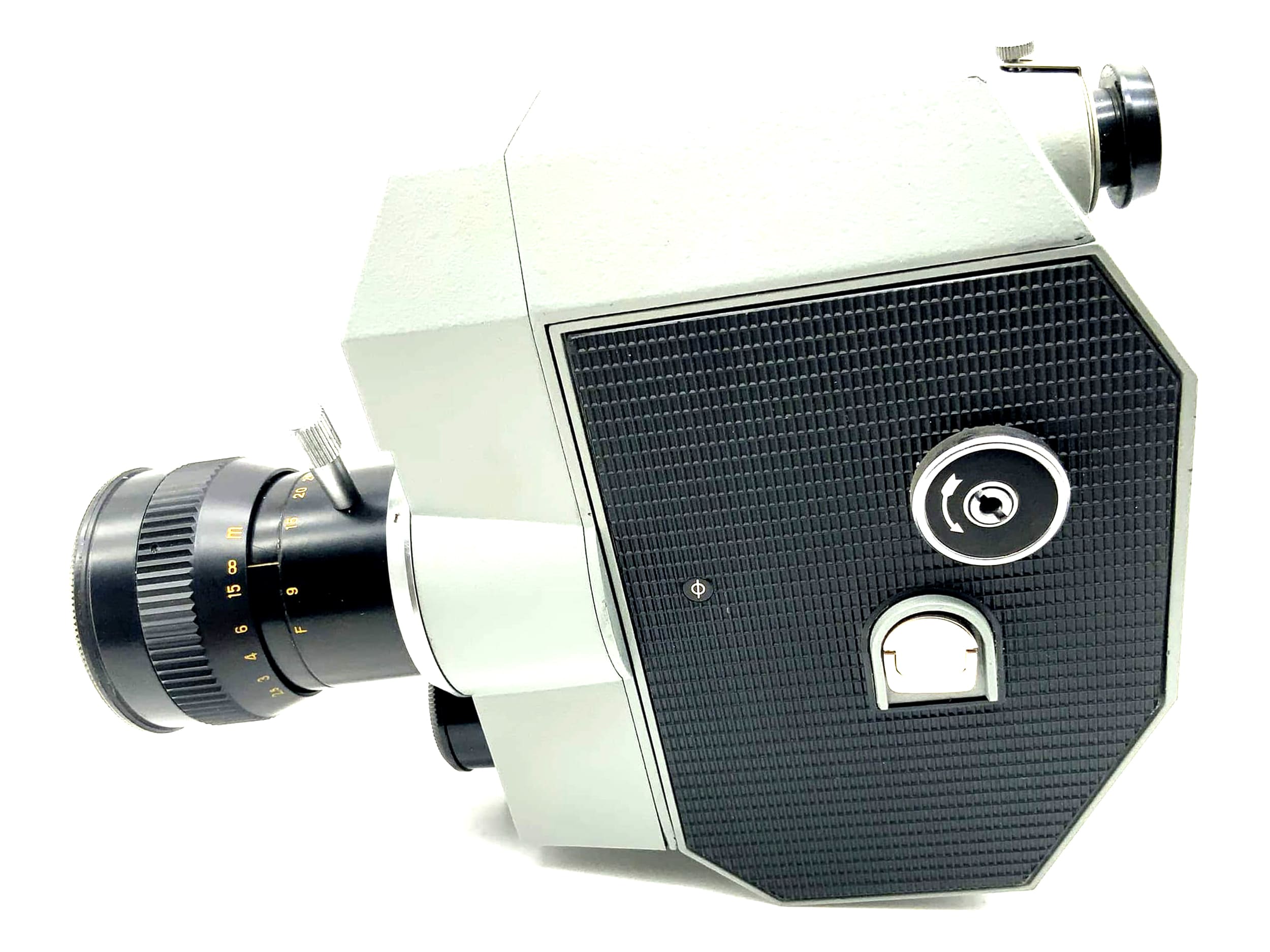 Quartz DS8-3 movie camera without grip, made in USSR, Super 8 camera