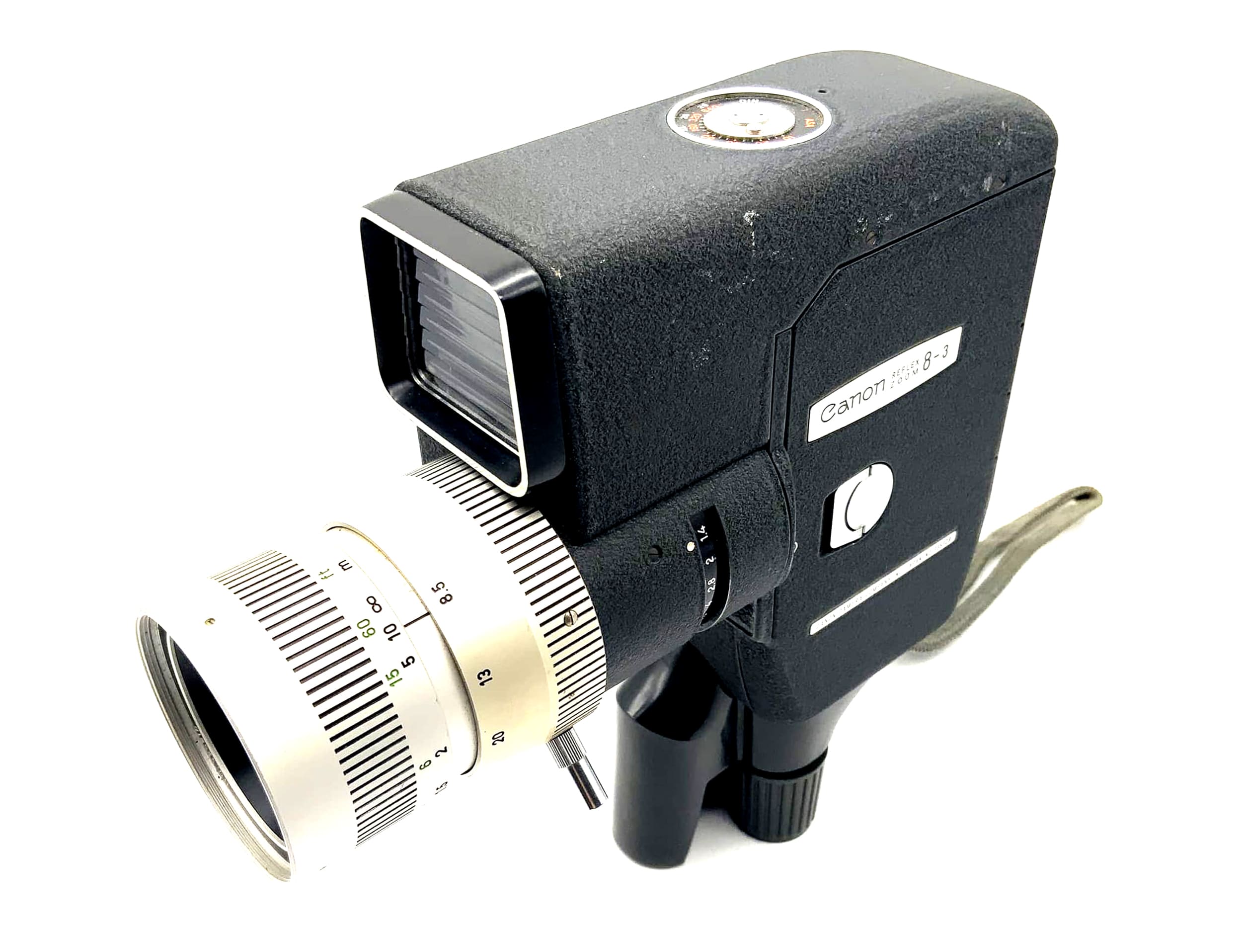 Canon Reflex Zoom 8-3 film camera with C-8 Grip Super 8 camera movie camera