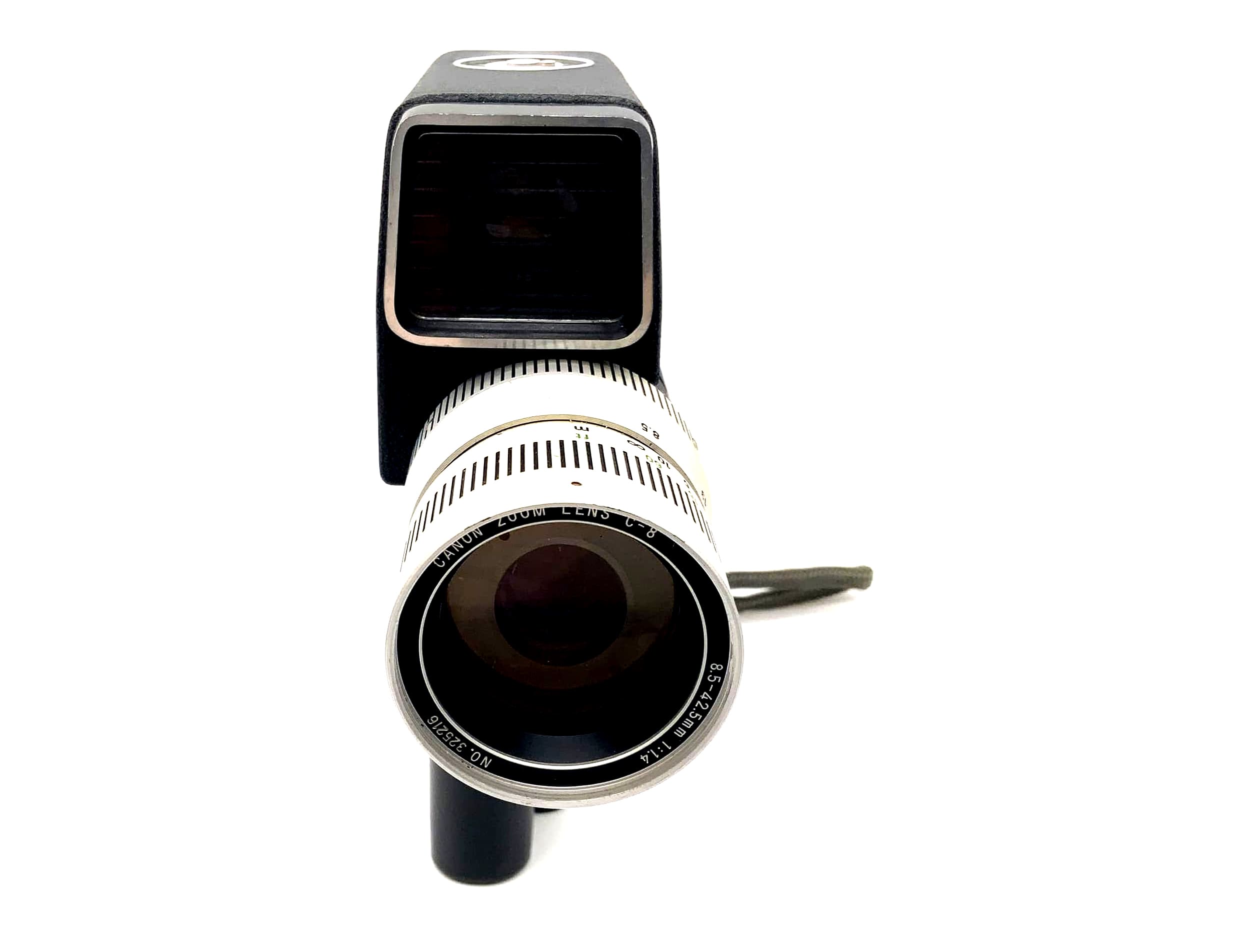 Canon Reflex Zoom 8-3 film camera with C-8 Grip Super 8 camera movie camera