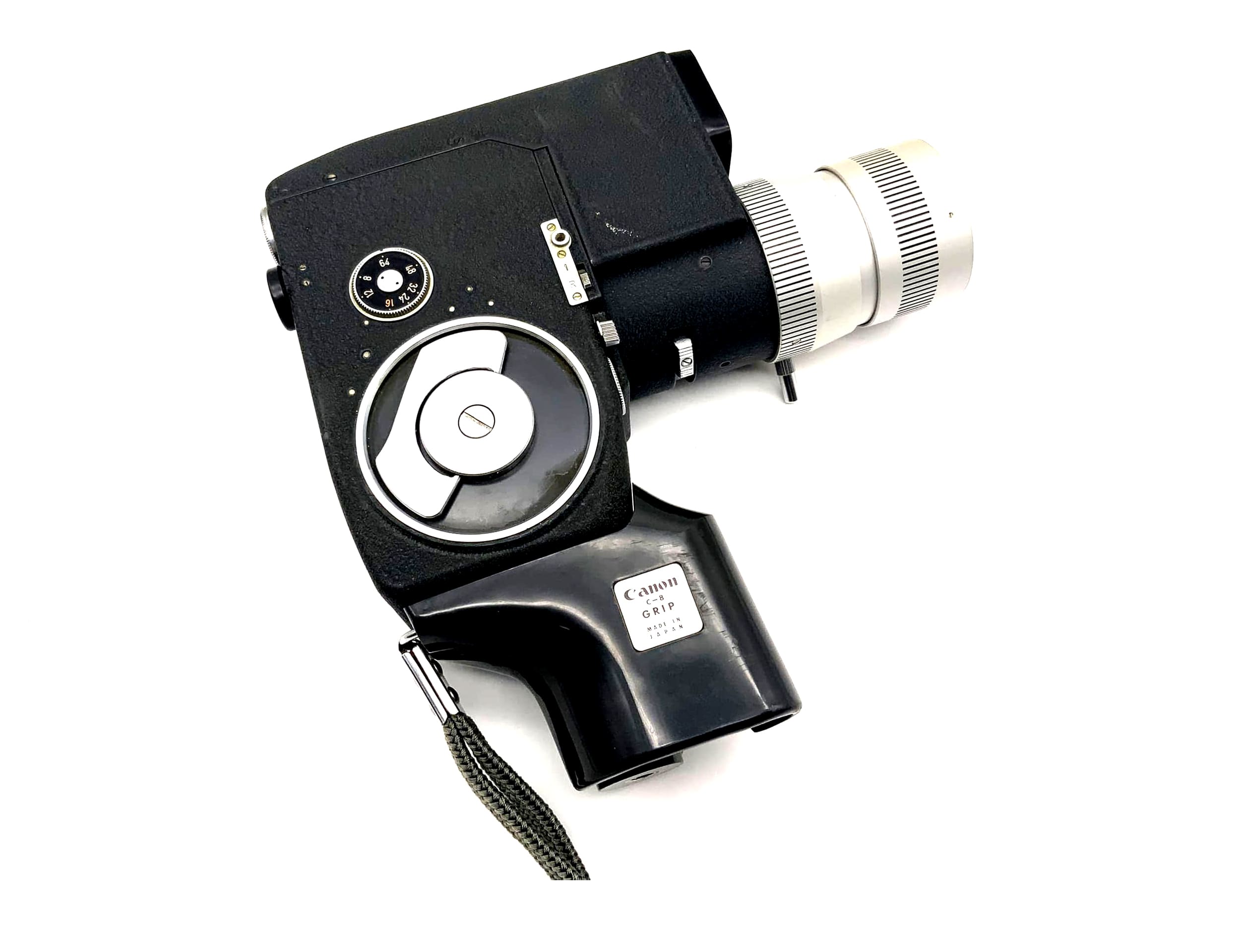 Canon Reflex Zoom 8-3 film camera with C-8 Grip Super 8 camera movie camera