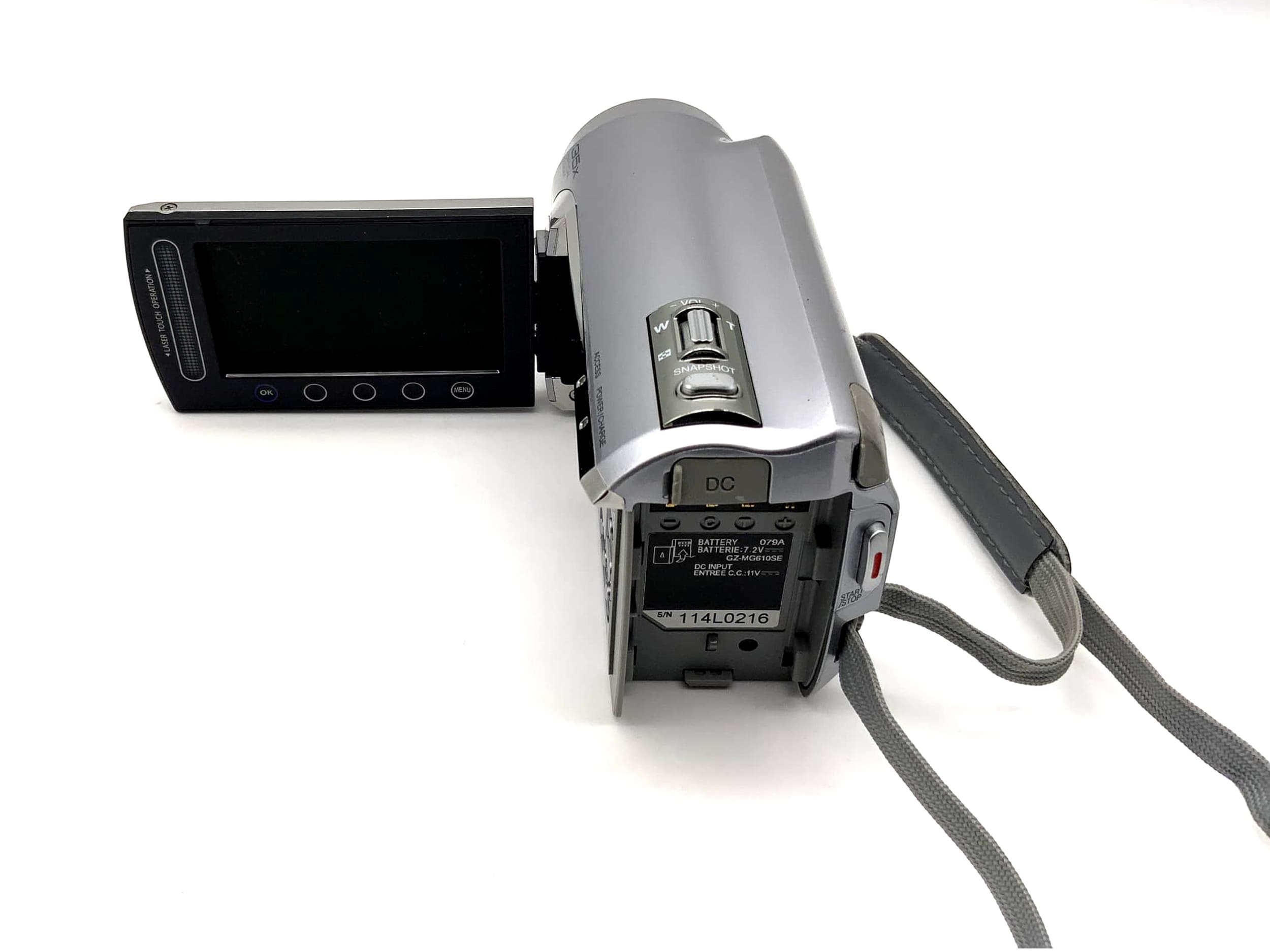 JVC Everio GZ-MG610SE camcorder video camera with battery