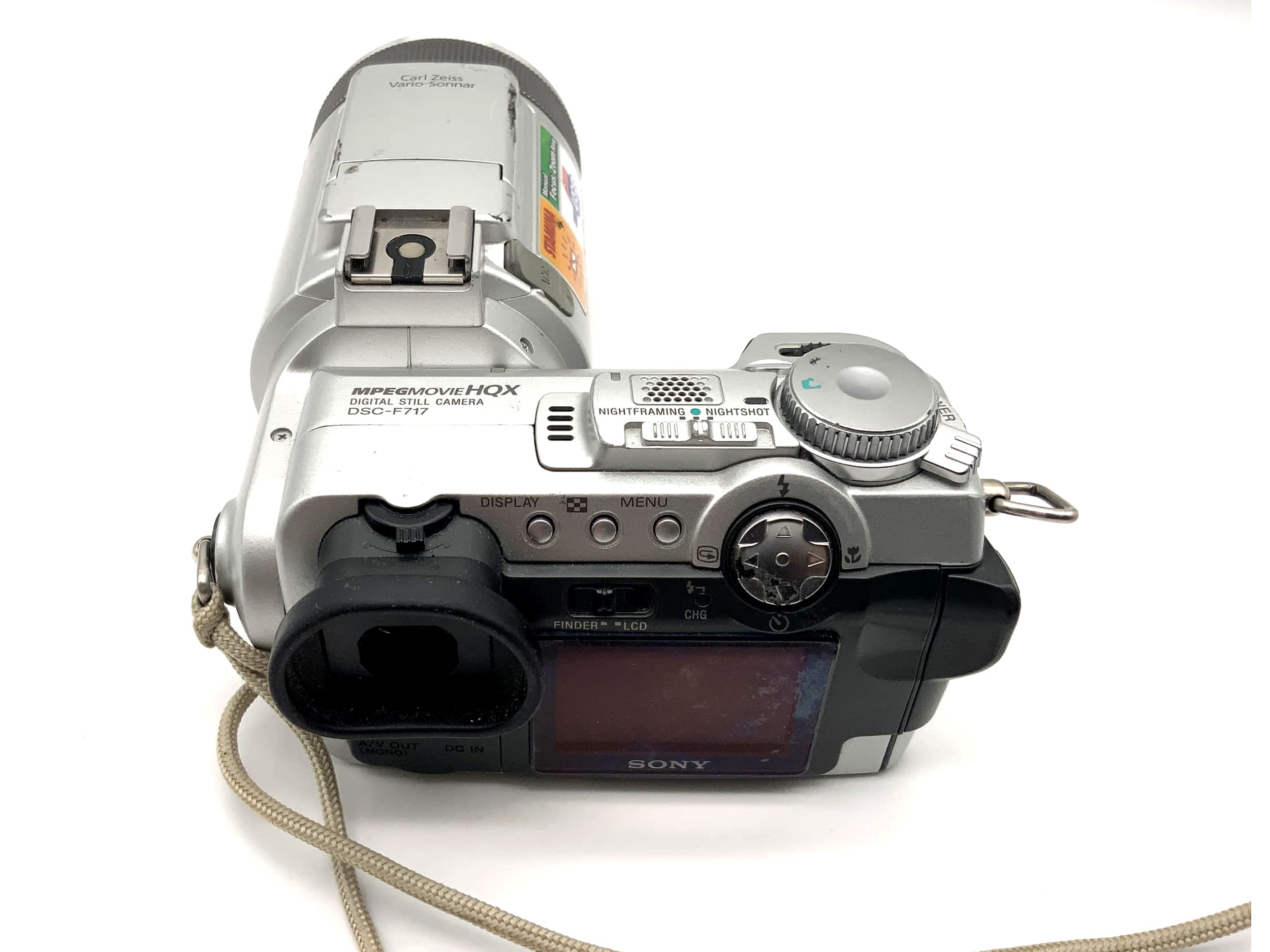 Sony MPEG Movie HQX DSC-F717 Camcorder Video Camera with Battery