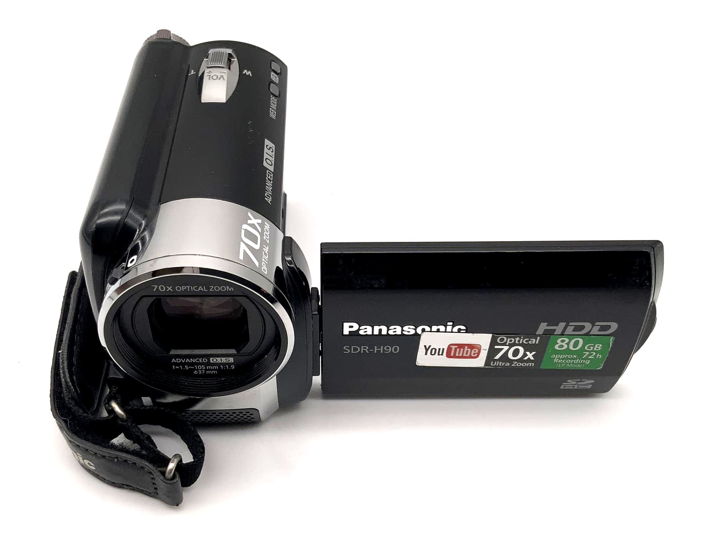 Panasonic SDR-H90 camcorder video camera with battery