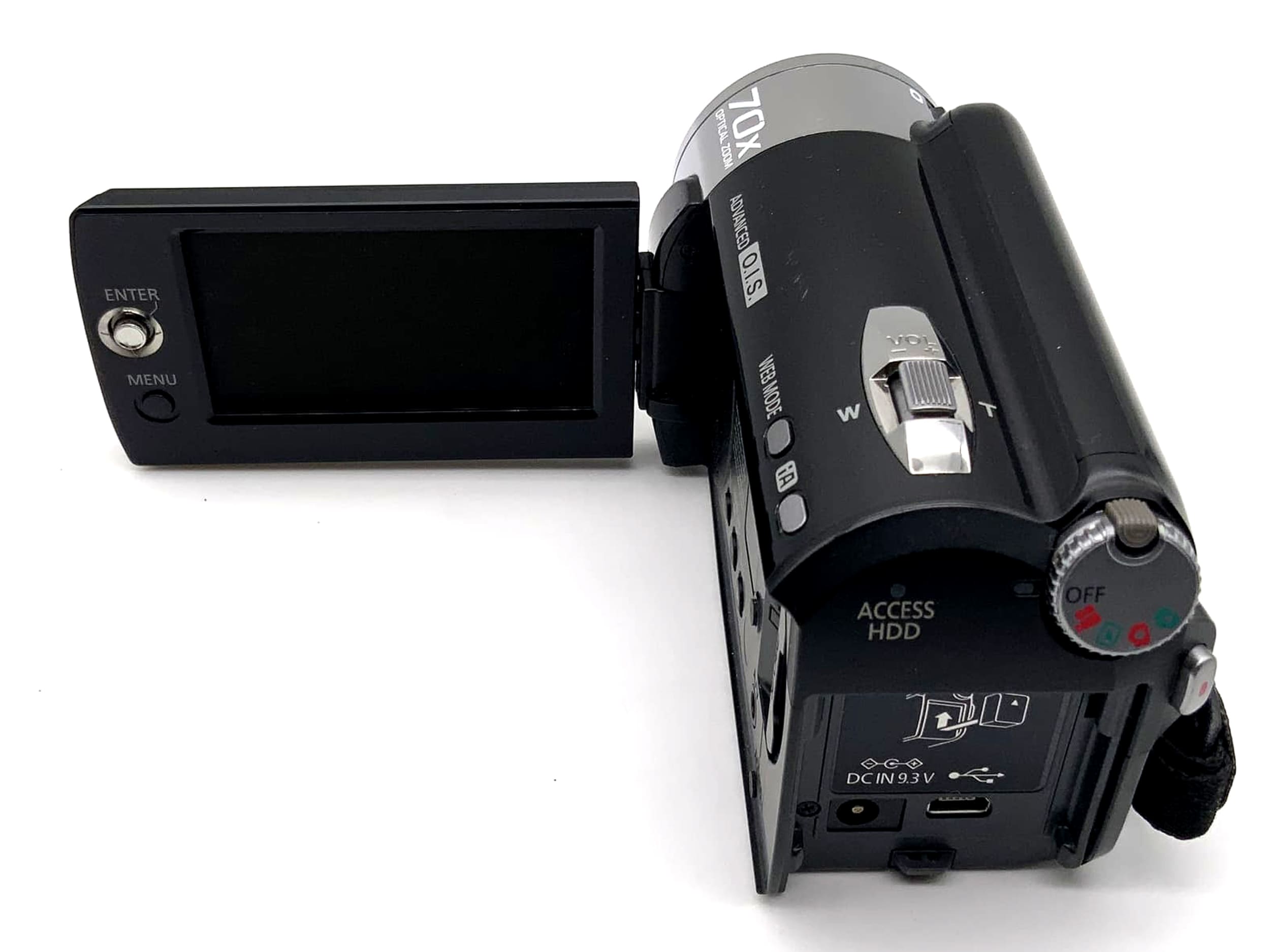 Panasonic SDR-H90 camcorder video camera with battery