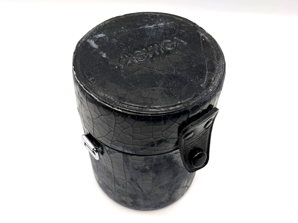 Yashica lens case, black, approx. 11x8cm, 70a universal hard lens case