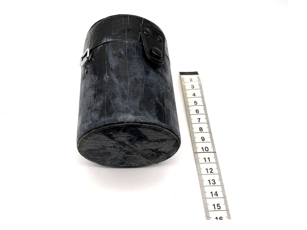 Yashica lens case, black, approx. 11x8cm, 70a universal hard lens case