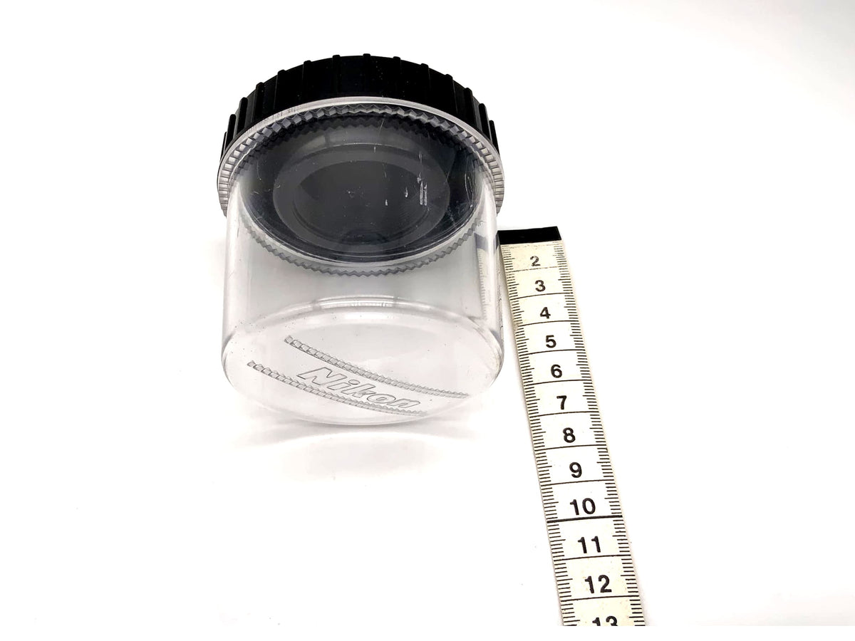 Nikon transparent lens case, approx. 7x7cm, for CP-2 lens bag, universal lens case