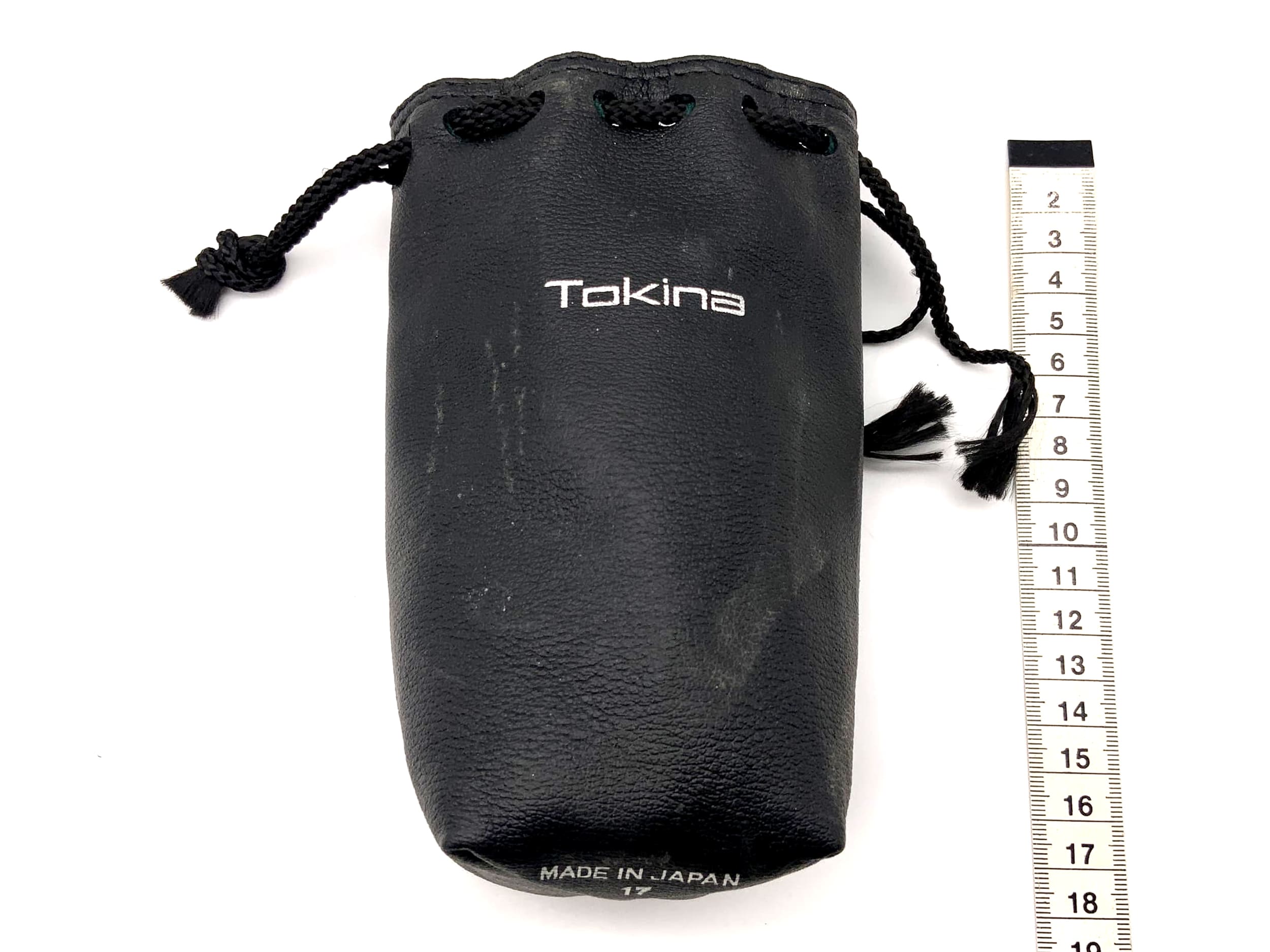 Tokina lens case 17, black, approx. 16x7cm, universal lens pouch