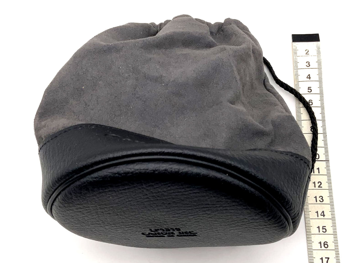 Canon lens case, grey, approx. 17x12cm LP1319, universal lens pouch
