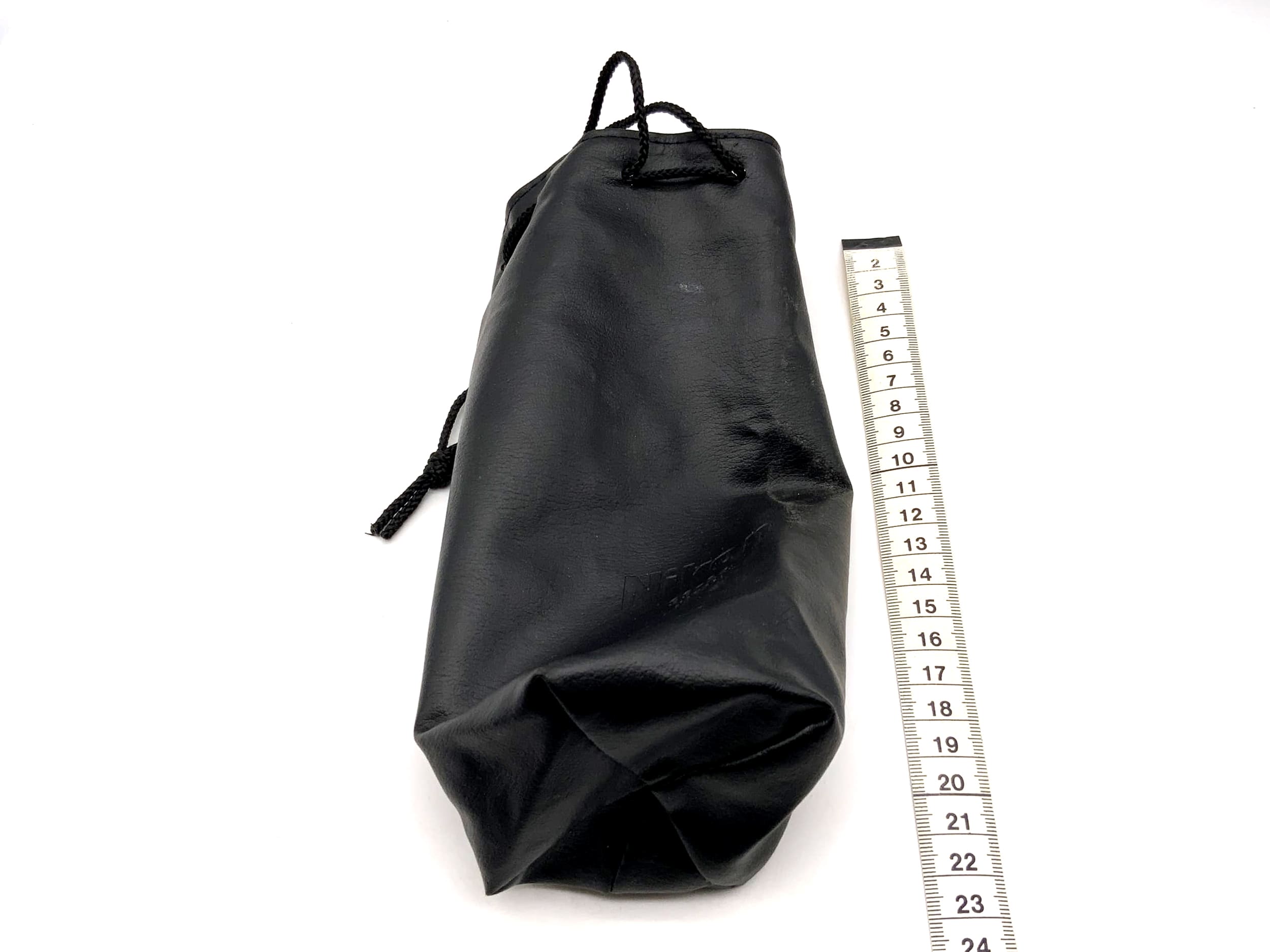 Nikon black leather case, approx. 20x8cm, SS-24 flash case