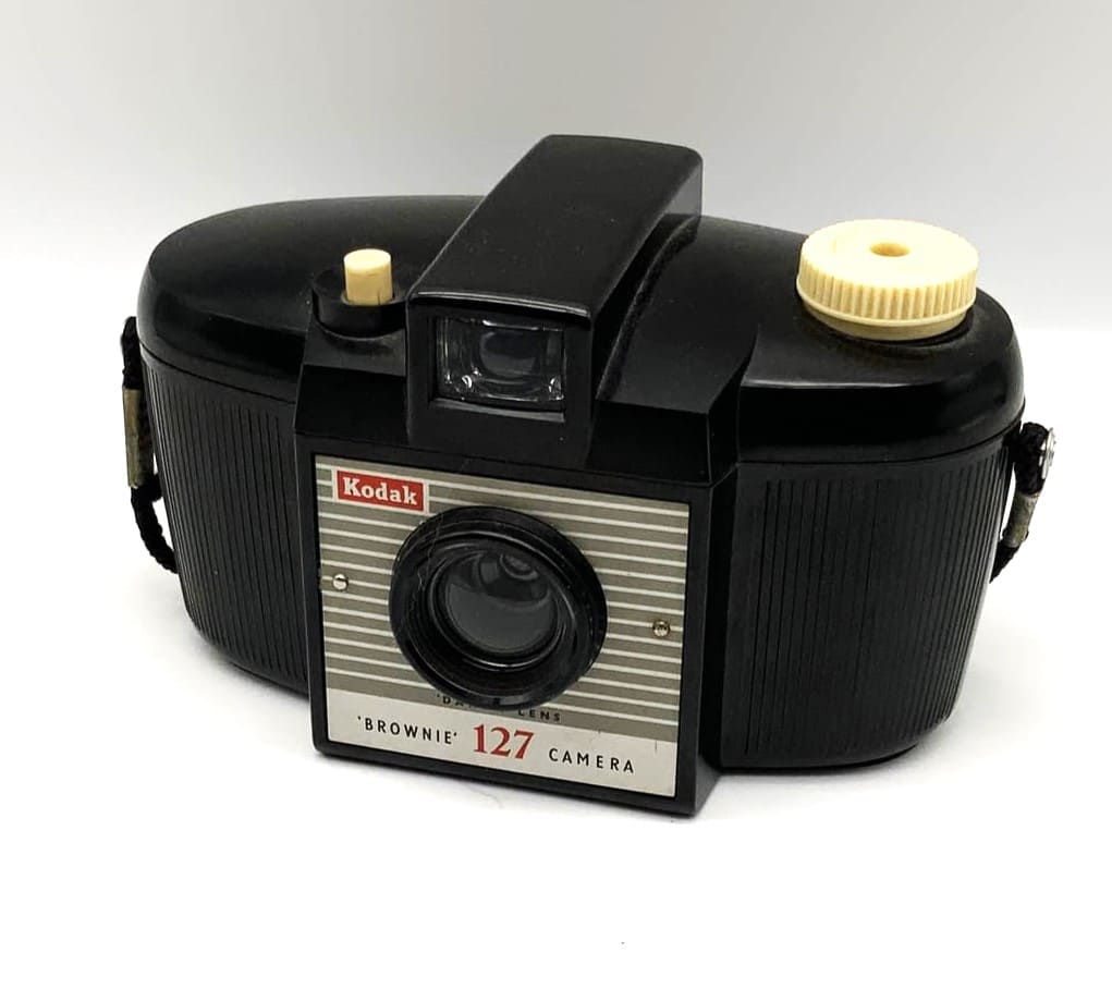 Kodak Brownie 127 Bakelite Box Camera Roll Film Analog Camera