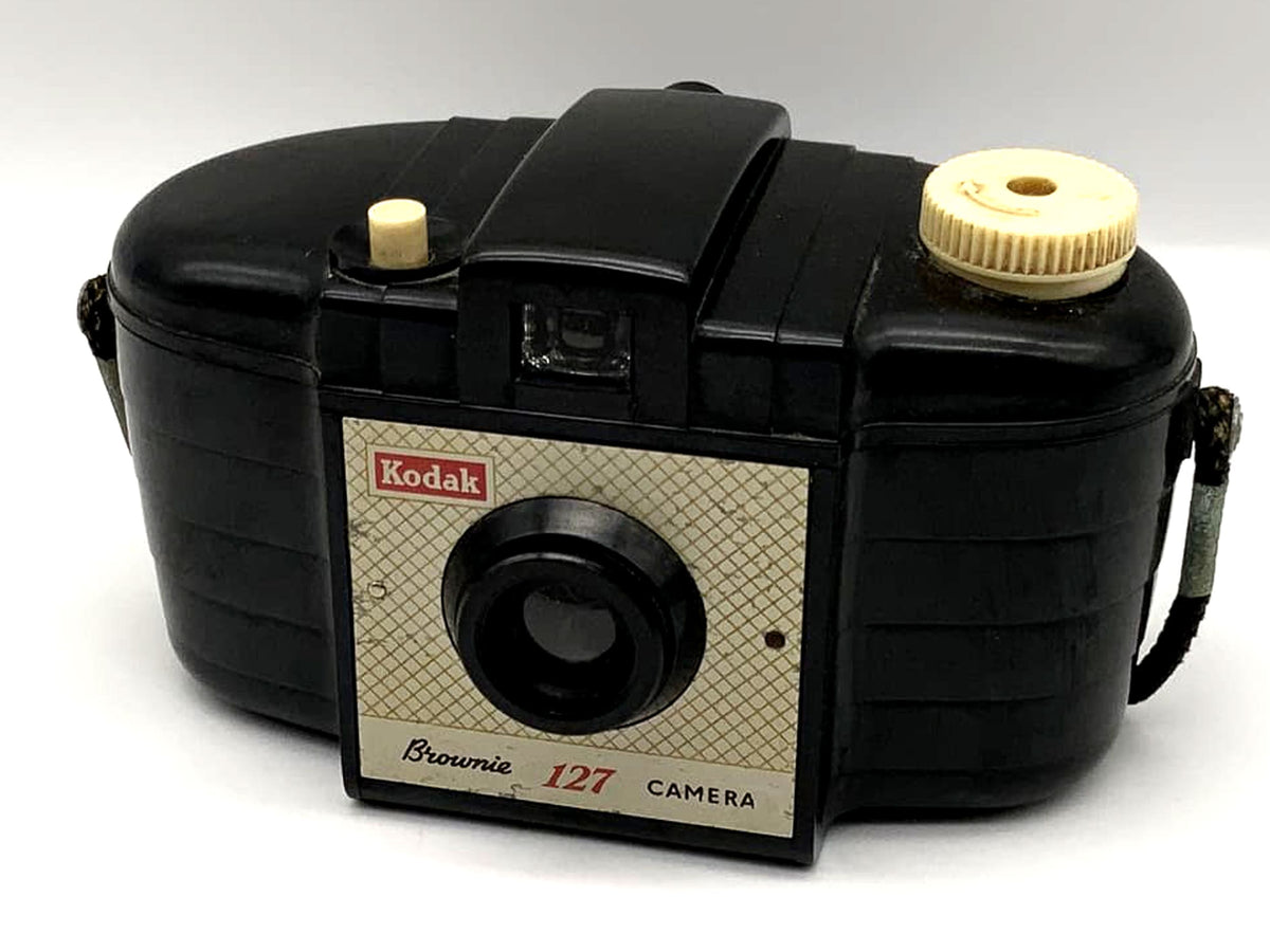 Kodak Brownie 127 Bakelite Box Camera Roll Film Analog Camera