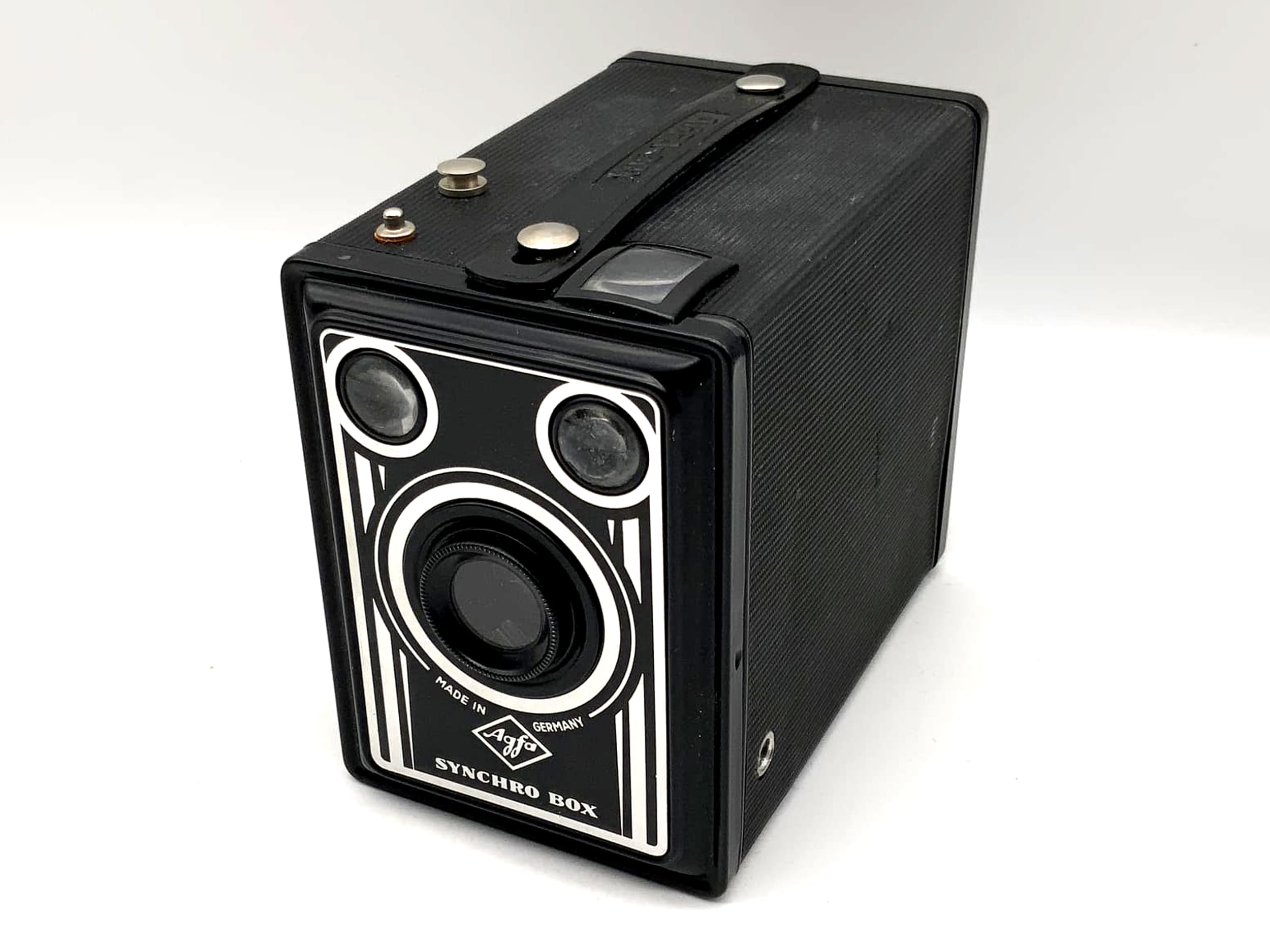 Agfa Synchro Box box camera, roll film analog camera