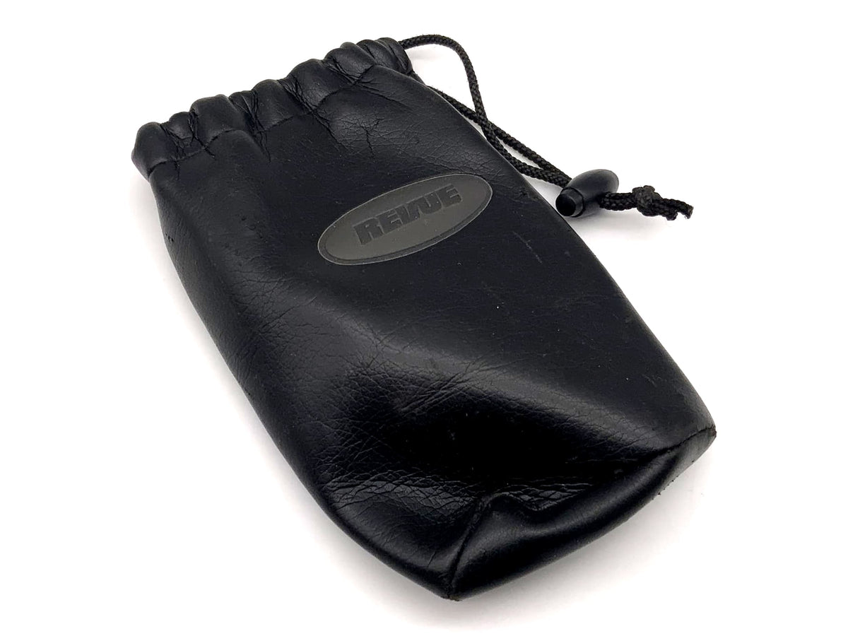 Revue leather ready bag, black, universal camera bag