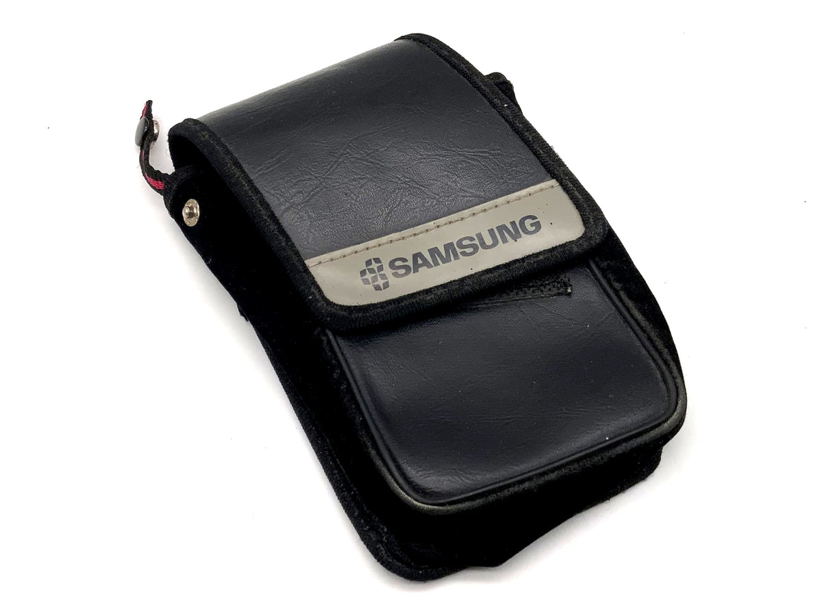 Samsung Leather Ready Case Black Photo Bag Universal Camera Bag