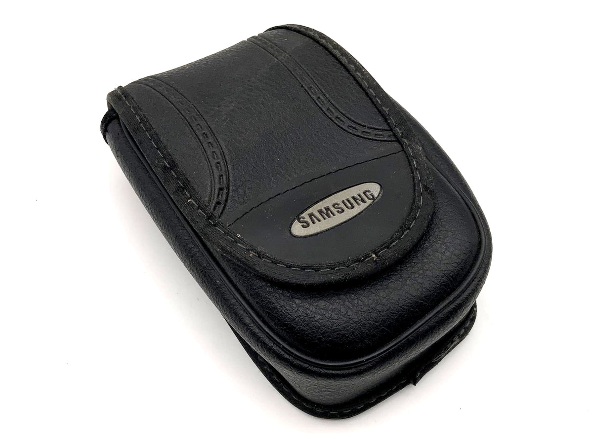 Samsung Leather Ready Case Black Photo Bag Universal Camera Bag