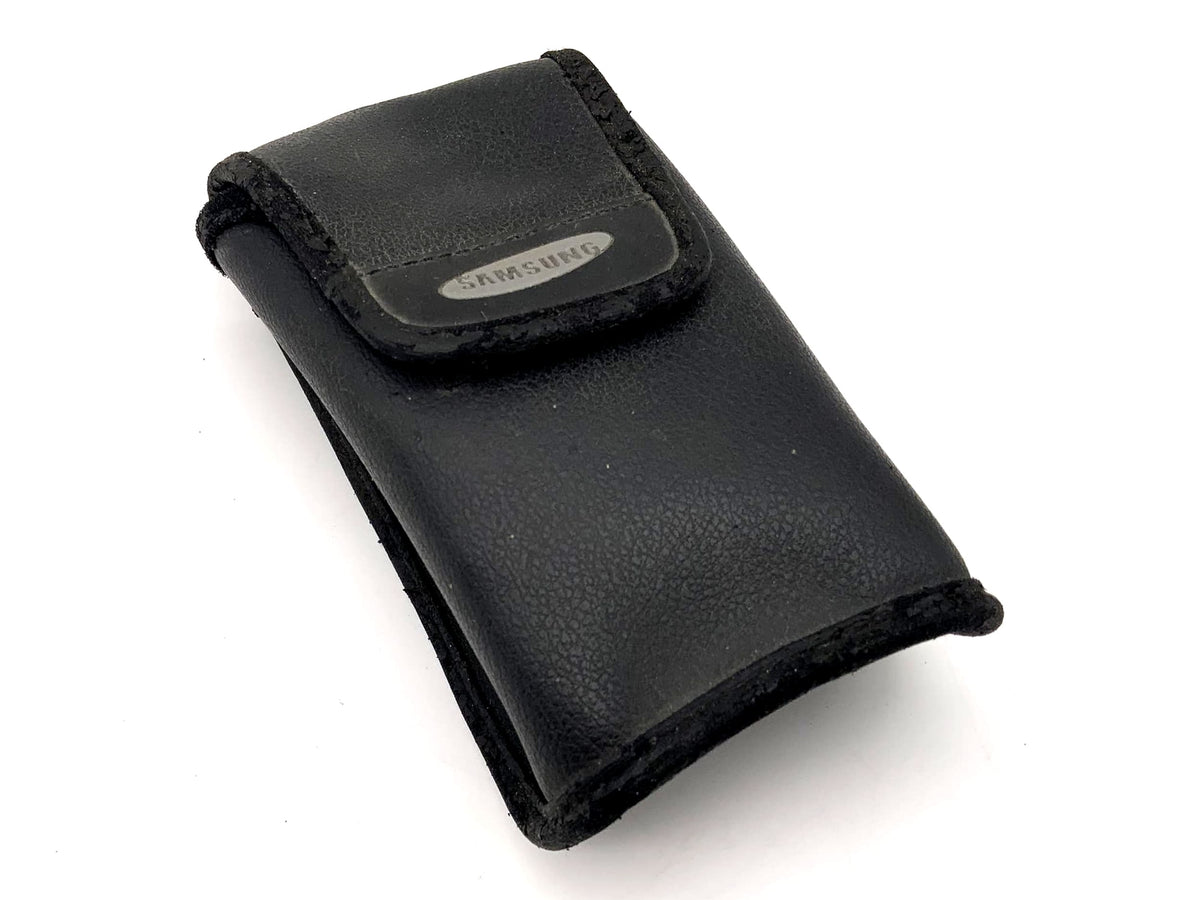 Samsung Leather Ready Case Black Photo Bag Universal Camera Bag