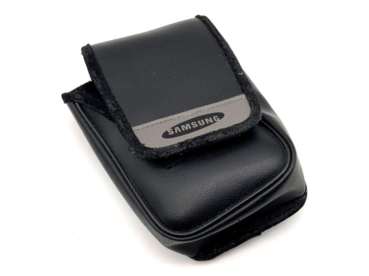 Samsung Leather Ready Case Black Photo Bag Universal Camera Bag