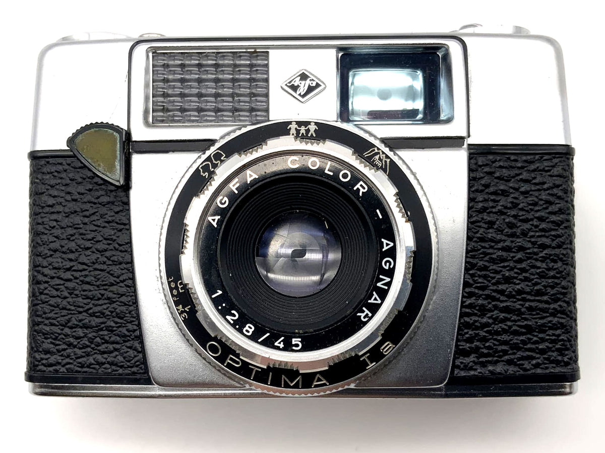 Agfa Optima 1a viewfinder camera with Color Agnar 45mm 1:2.8 35mm compact camera Ia