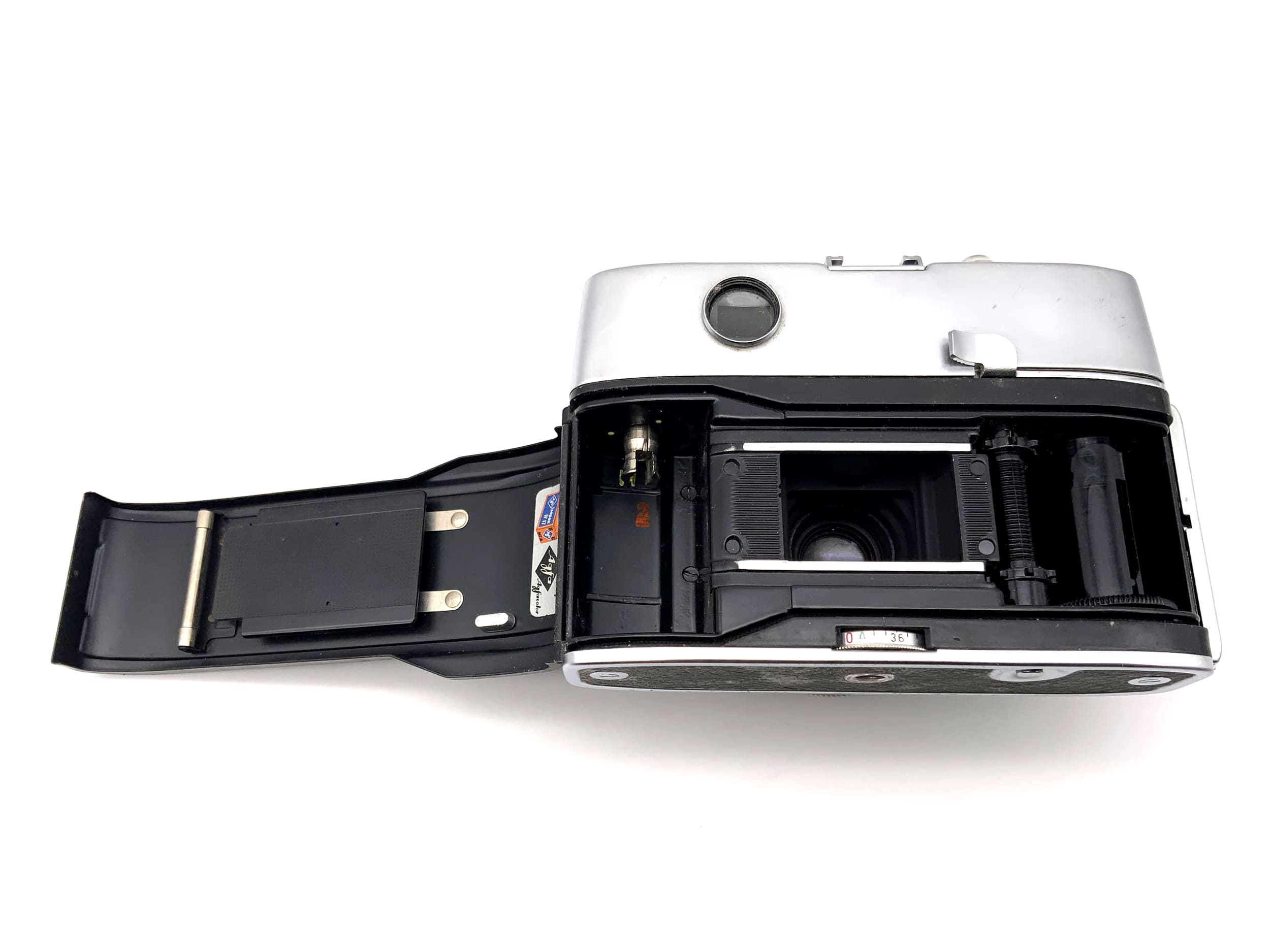 Agfa Optima III rangefinder camera with Color Apotar 45mm 1:2.8 35mm compact camera 3