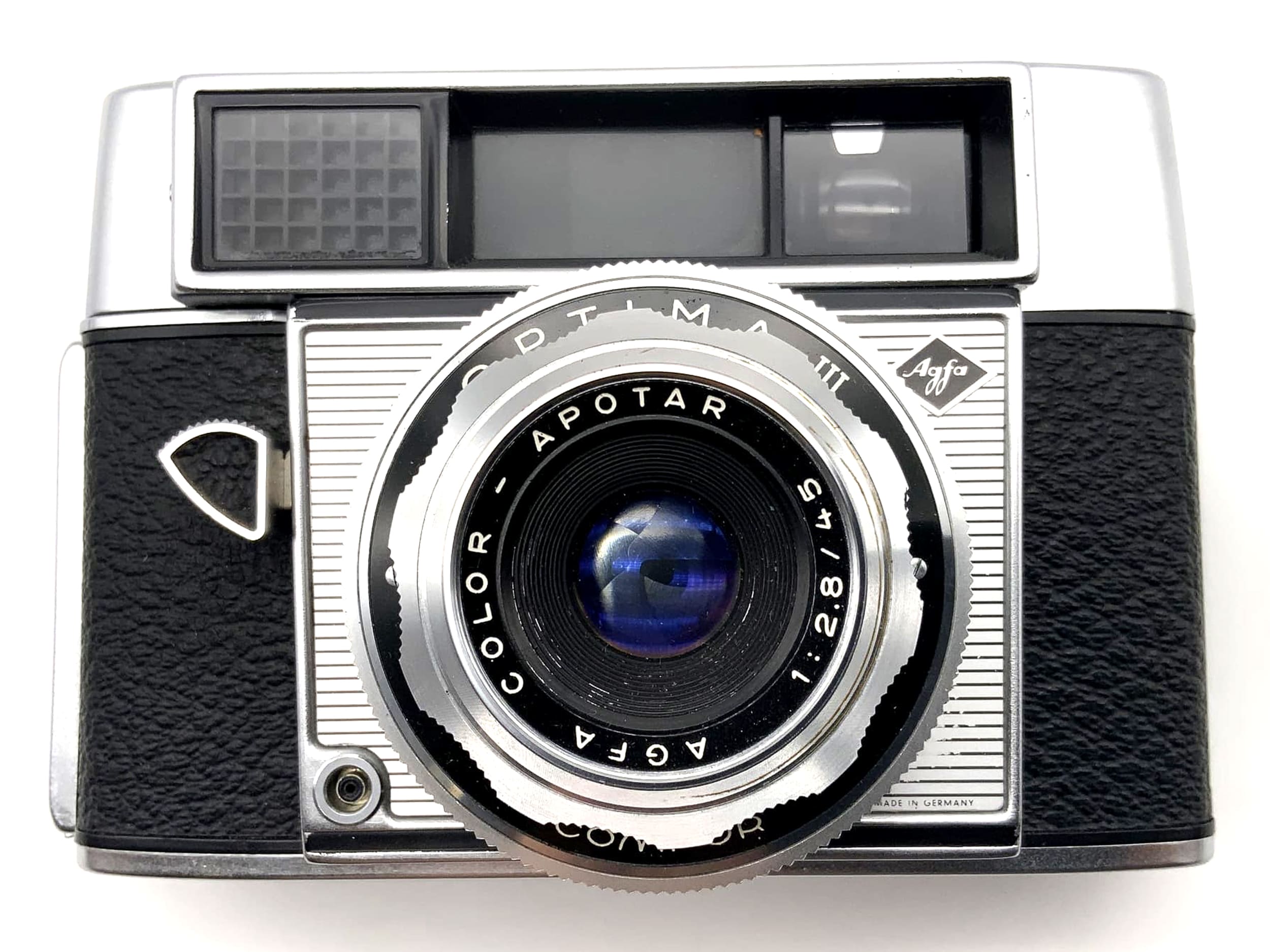 Agfa Optima III rangefinder camera with Color Apotar 45mm 1:2.8 35mm compact camera 3