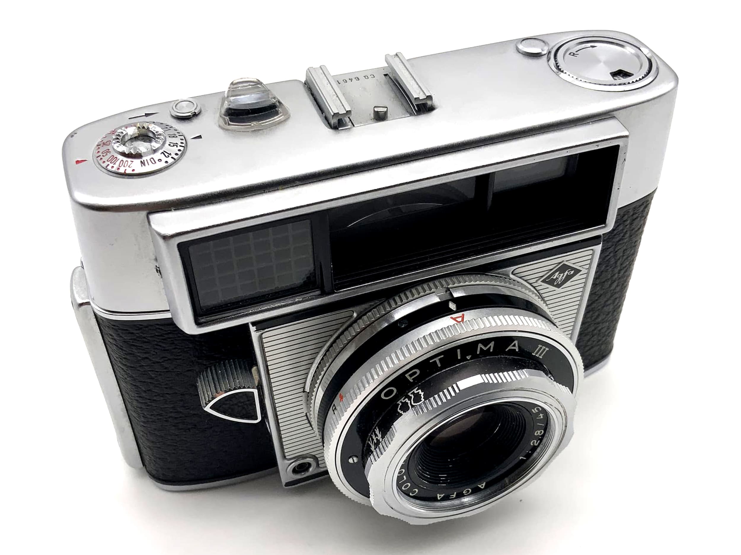 Agfa Optima III rangefinder camera with Color Apotar 45mm 1:2.8 35mm compact camera 3