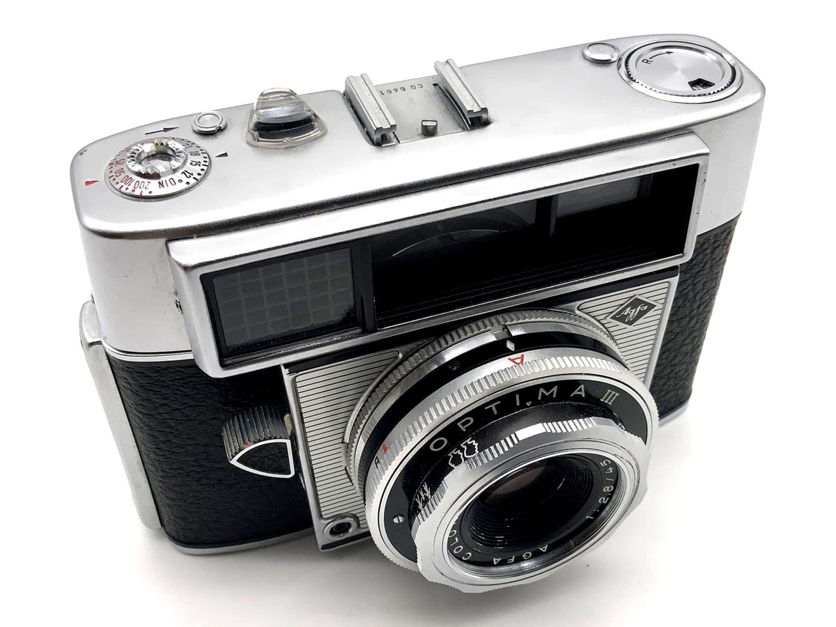 Agfa Optima III rangefinder camera with Color Apotar 45mm 1:2.8 35mm compact camera 3