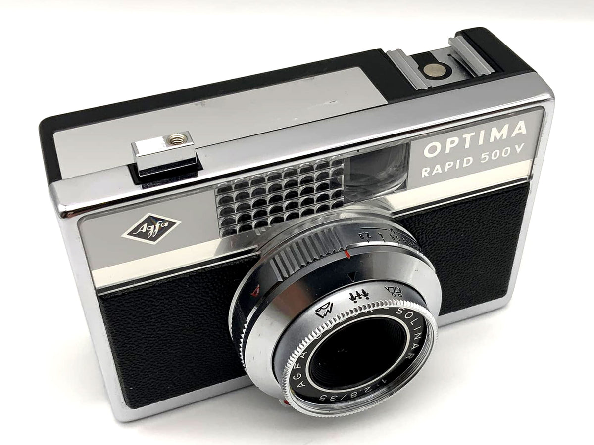Agfa Optima Rapid 500V viewfinder camera with Color Solinar 35mm 1:2.8 35mm