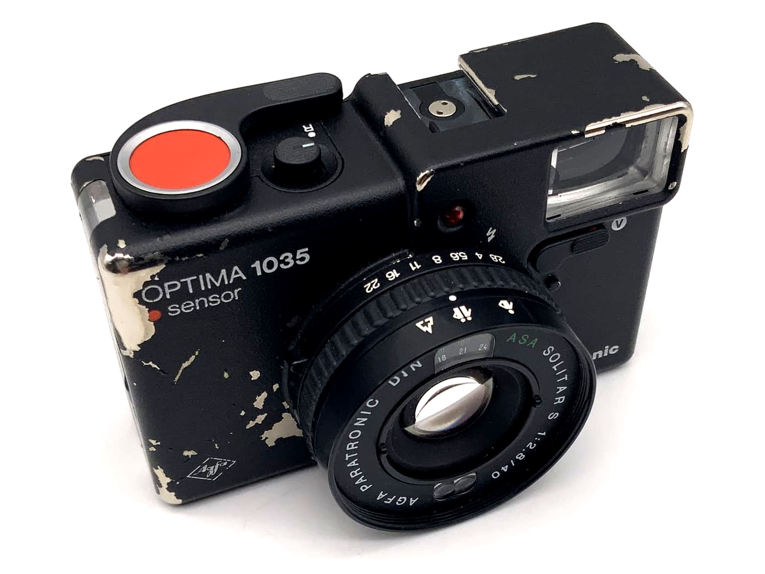 Agfa Optima 1035 sensor viewfinder camera with Solitar S 40mm 1:2.8 35mm