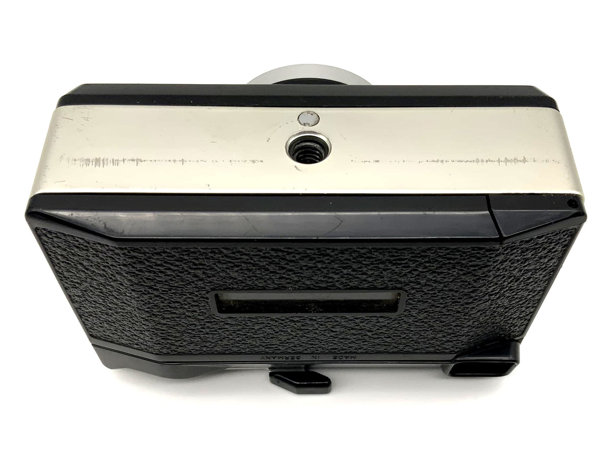 Agfa Agfamatic 50 viewfinder camera with Colorstar Parator 35mm compact camera