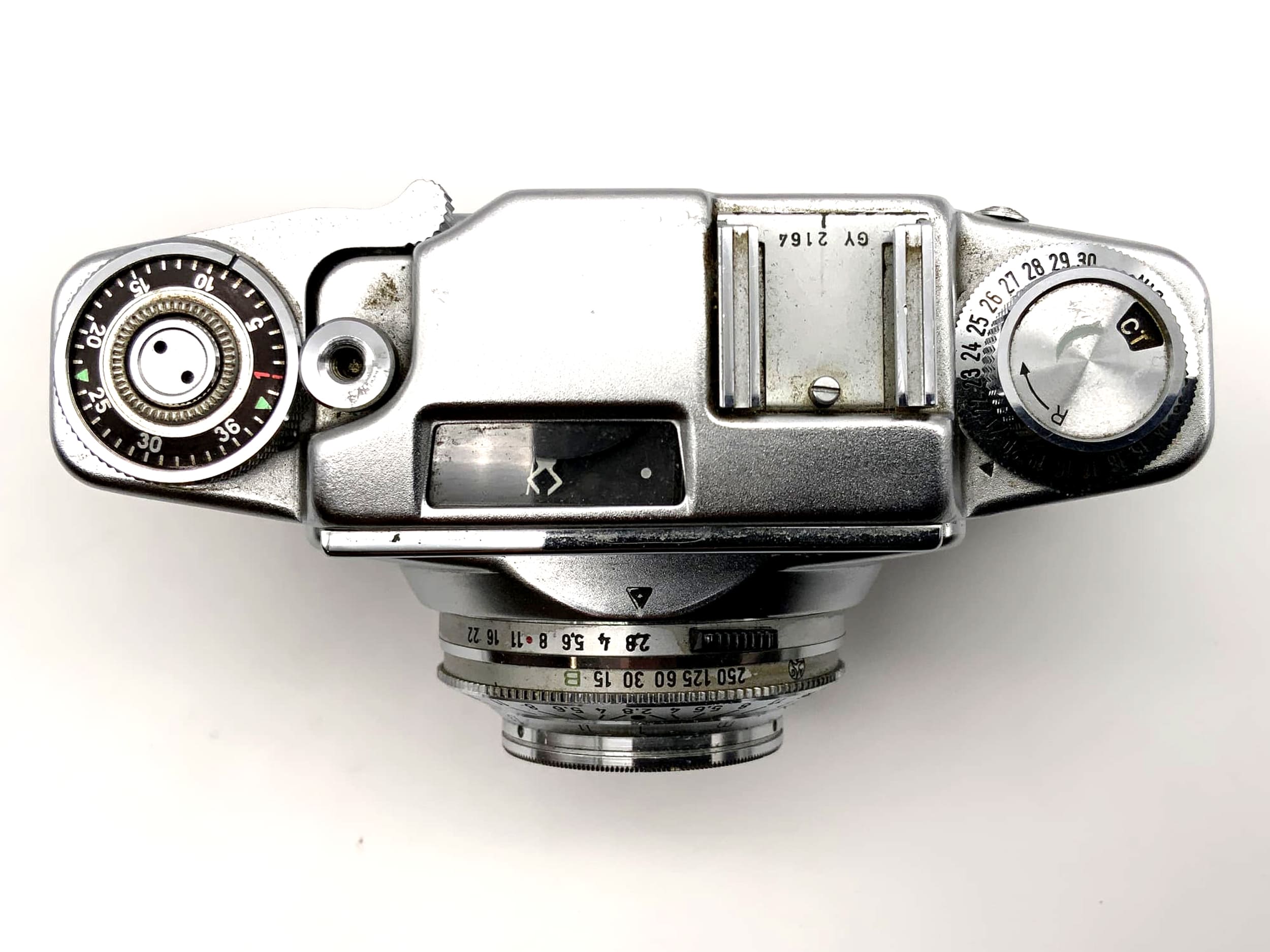 Agfa Silette-LK rangefinder camera with Color Apotar 45mm 1:2.8 35mm Pronto LK lens