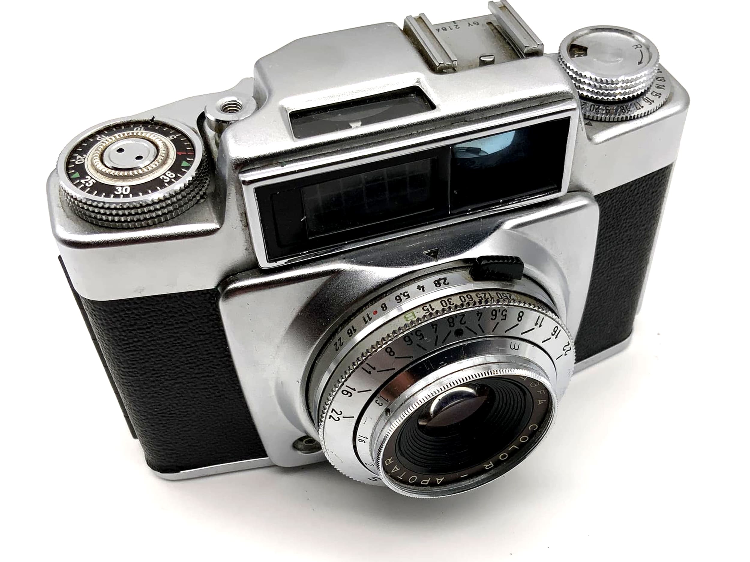 Agfa Silette-LK rangefinder camera with Color Apotar 45mm 1:2.8 35mm Pronto LK lens