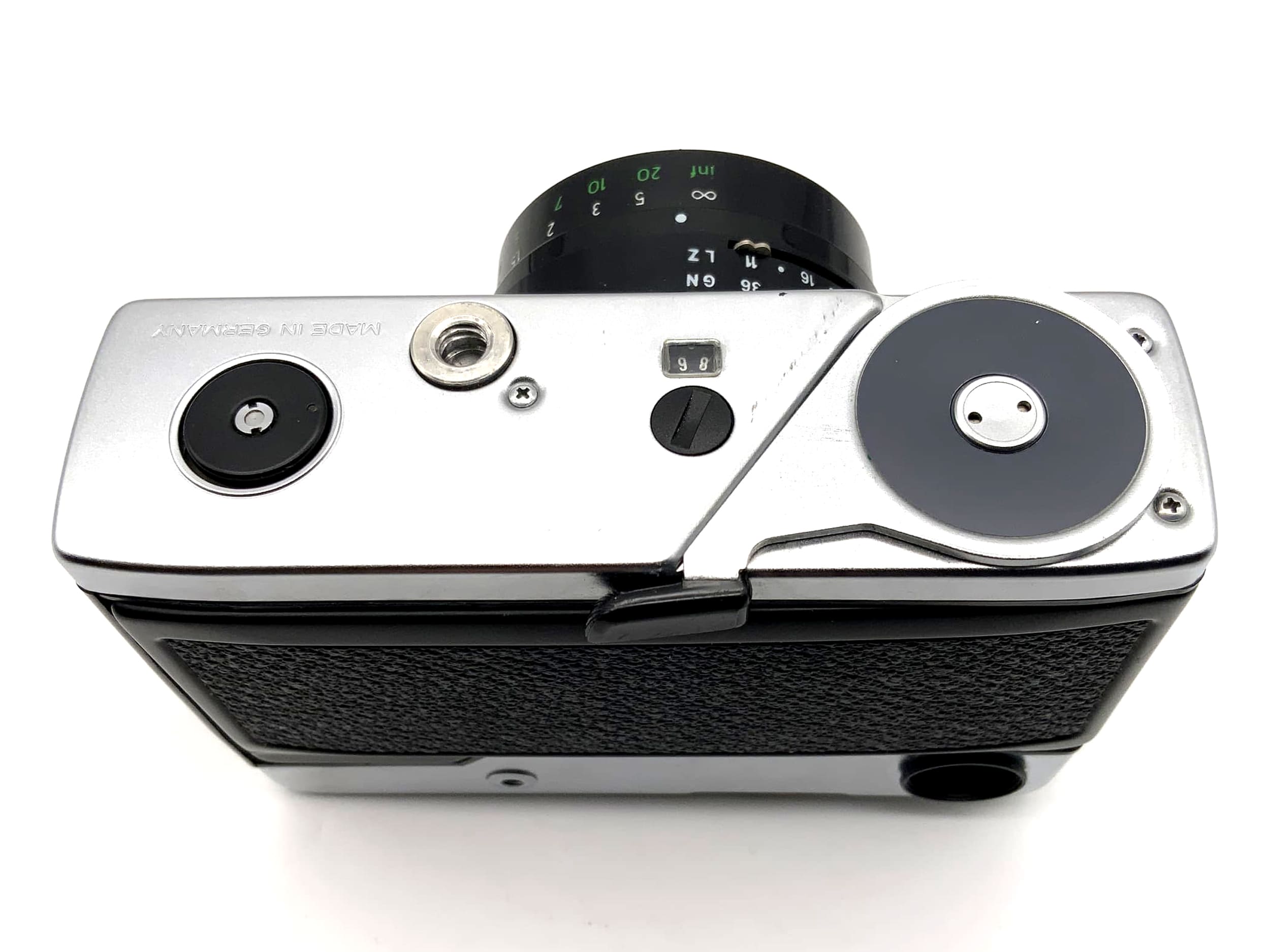 Agfa Optima 200 sensor viewfinder camera with Color Apotar 42mm 1:2.8 35mm
