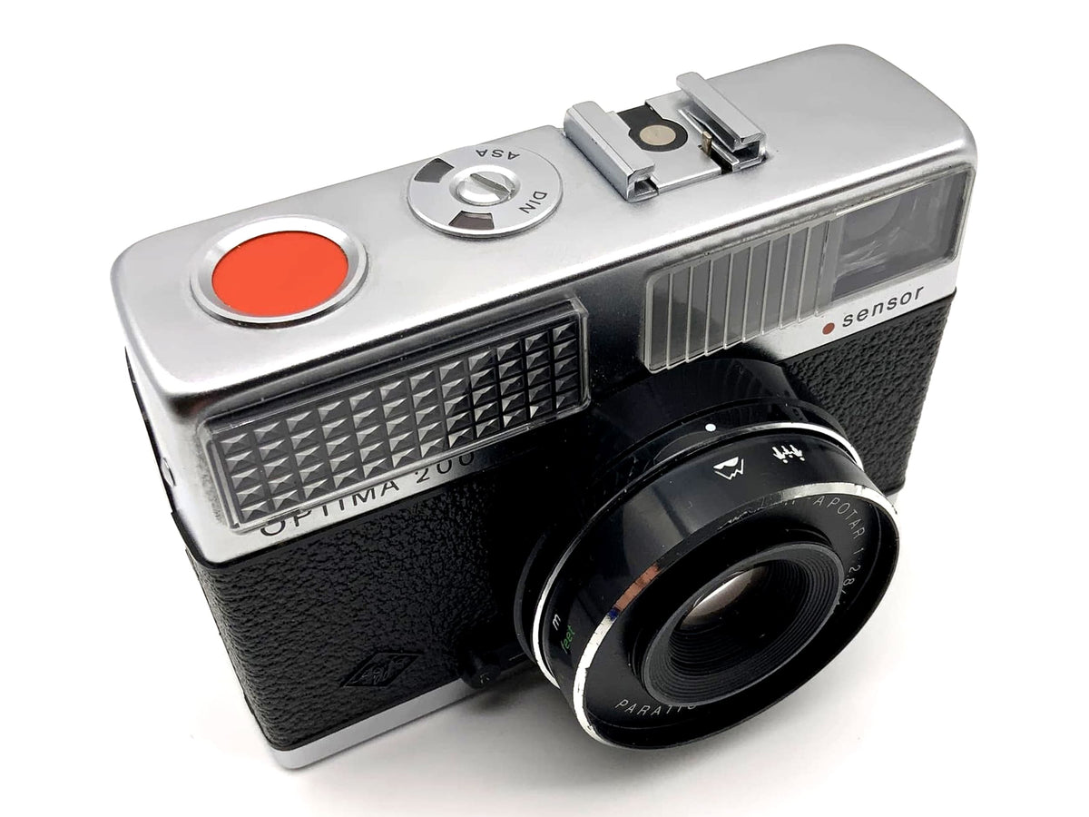 Agfa Optima 200 sensor viewfinder camera with Color Apotar 42mm 1:2.8 35mm