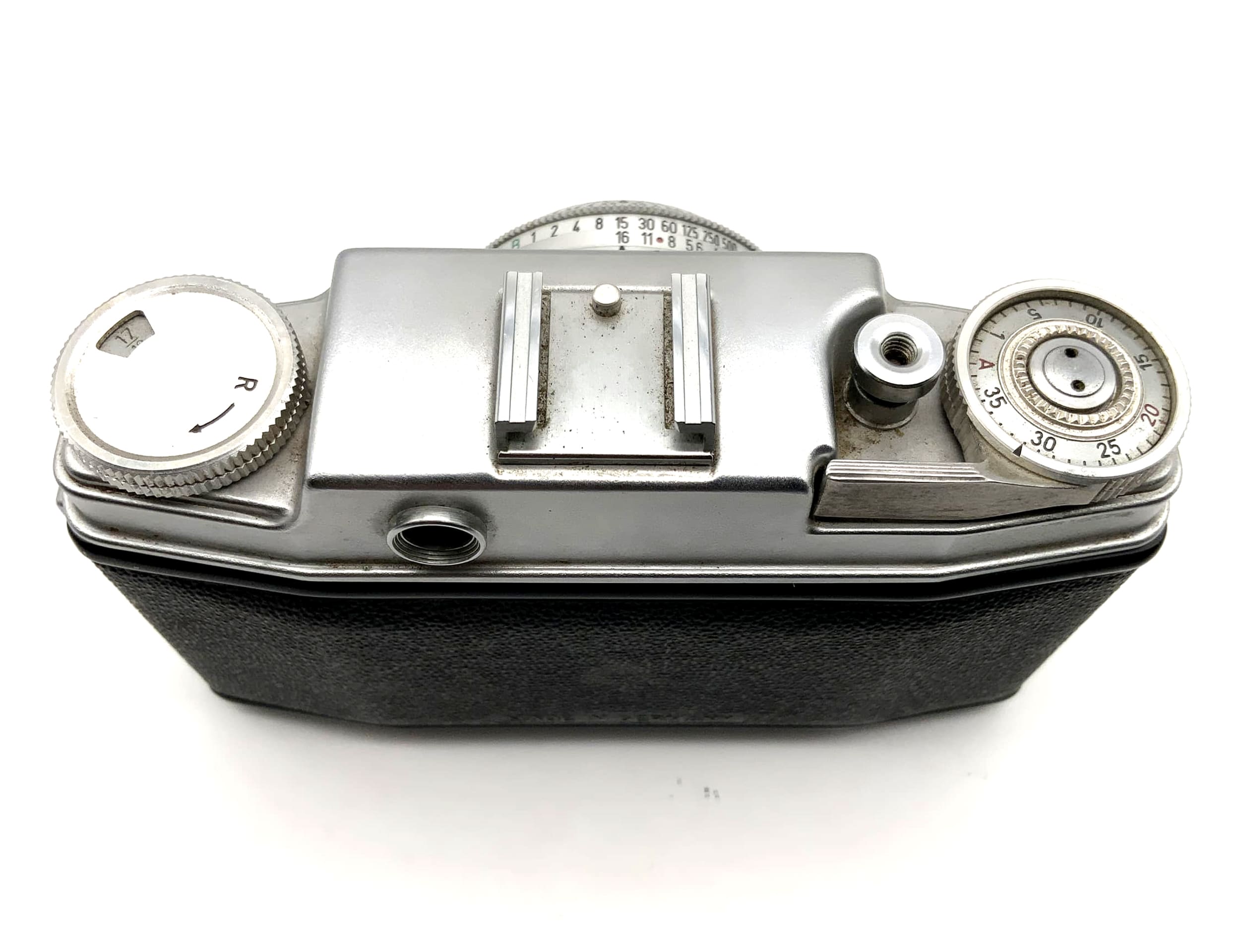 Agfa Synchro Compur viewfinder camera with Solinar 45mm 1:3.5 35mm compact camera