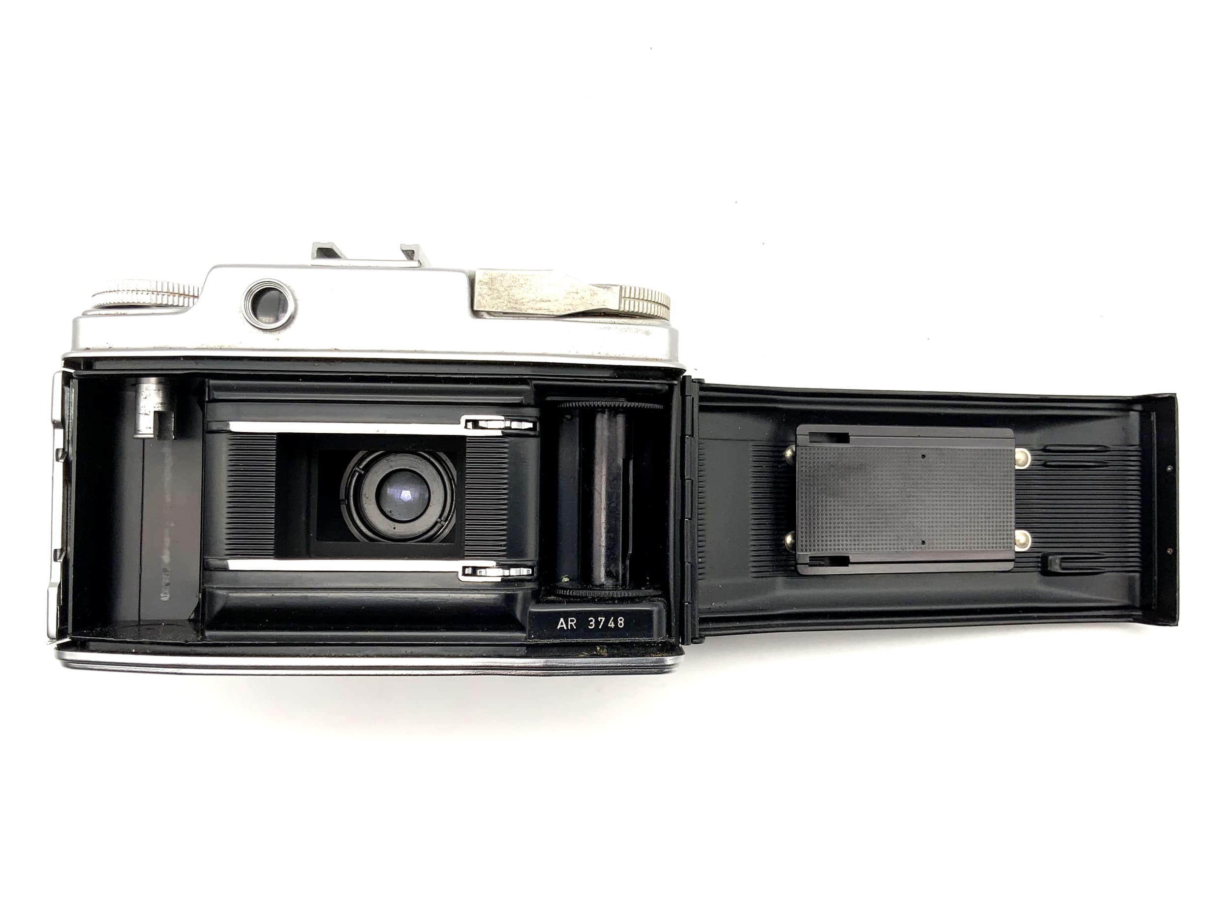 Agfa Synchro Compur viewfinder camera with Solinar 45mm 1:3.5 35mm compact camera