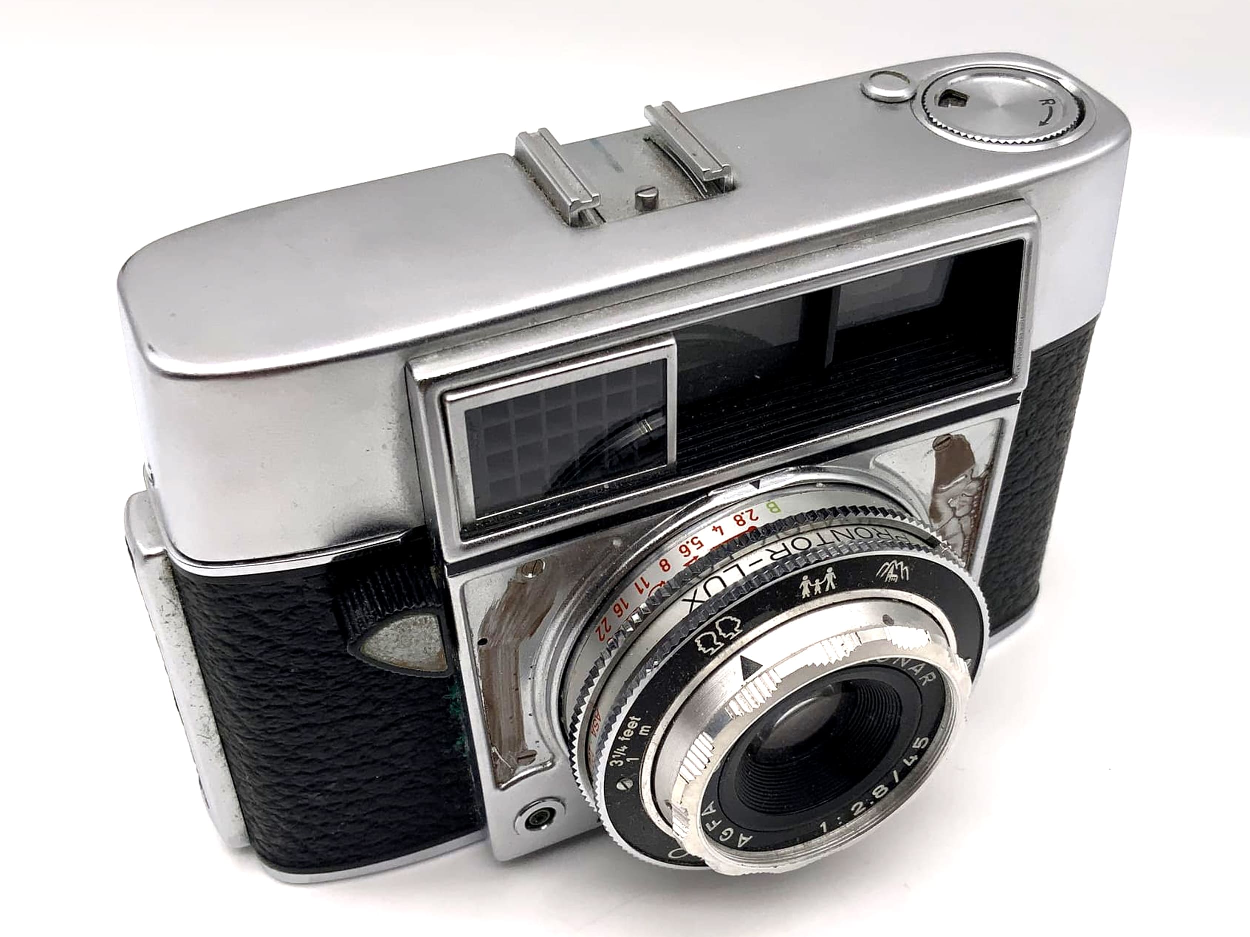 Agfa Optima I rangefinder camera with Color Agnar 45mm 1:2.8 35mm compact camera 1