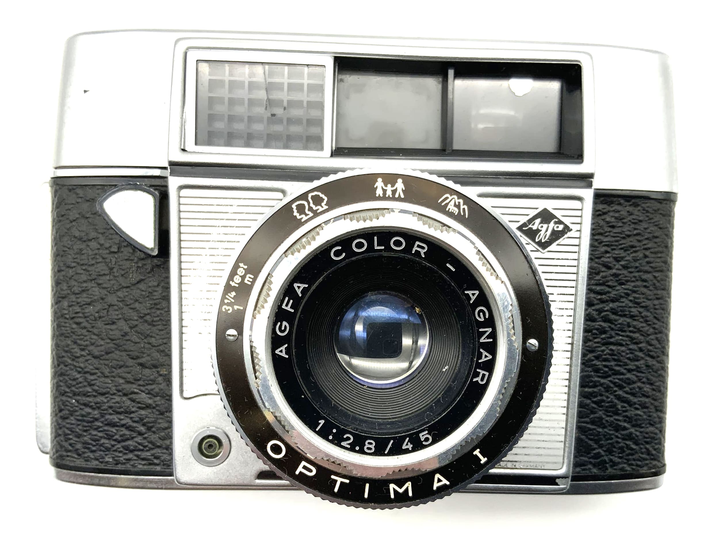 Agfa Optima I rangefinder camera with Color Agnar 45mm 1:2.8 35mm compact camera 1