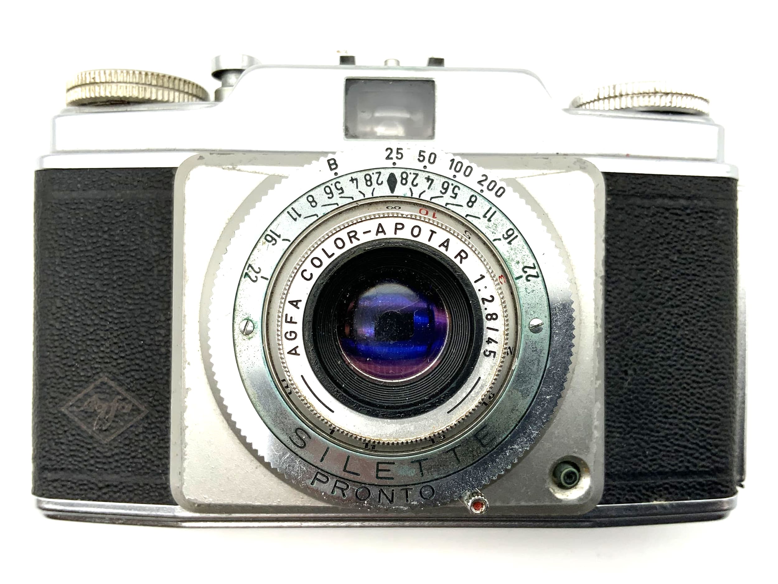 Agfa Silette Pronto viewfinder camera with Color Apotar 1:2.8/45mm compact camera 35mm