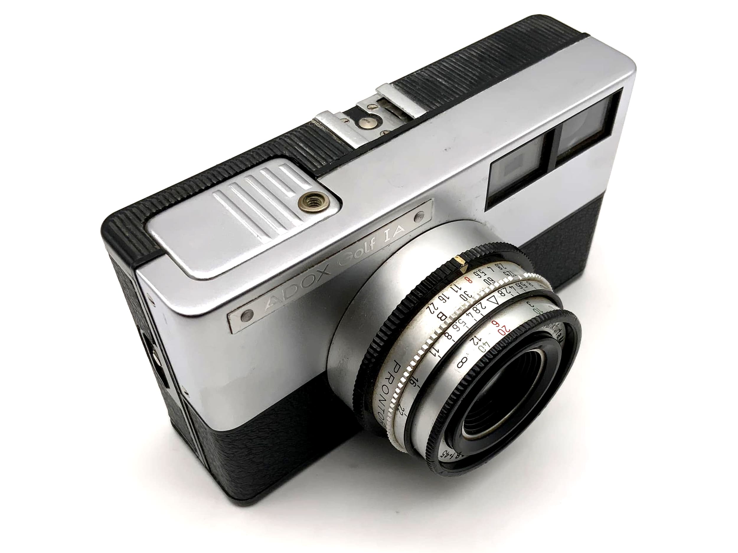 Adox Golf IA viewfinder camera with Adox 45mm 2.8 35mm compact camera 1A