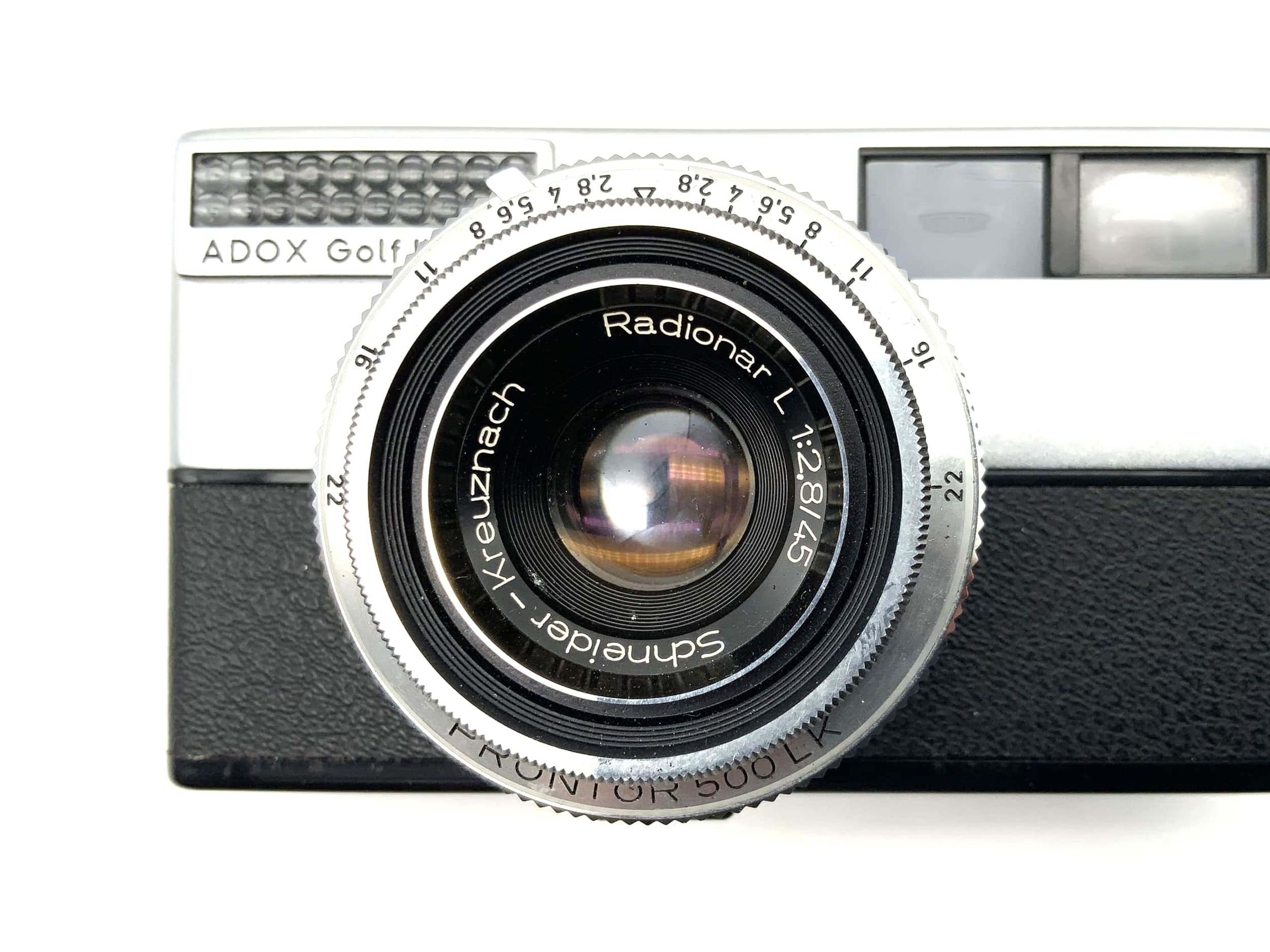 Adox Golf IIIA viewfinder camera with Schneider Kreuznach Radionar L 45mm 1:2.8 35mm