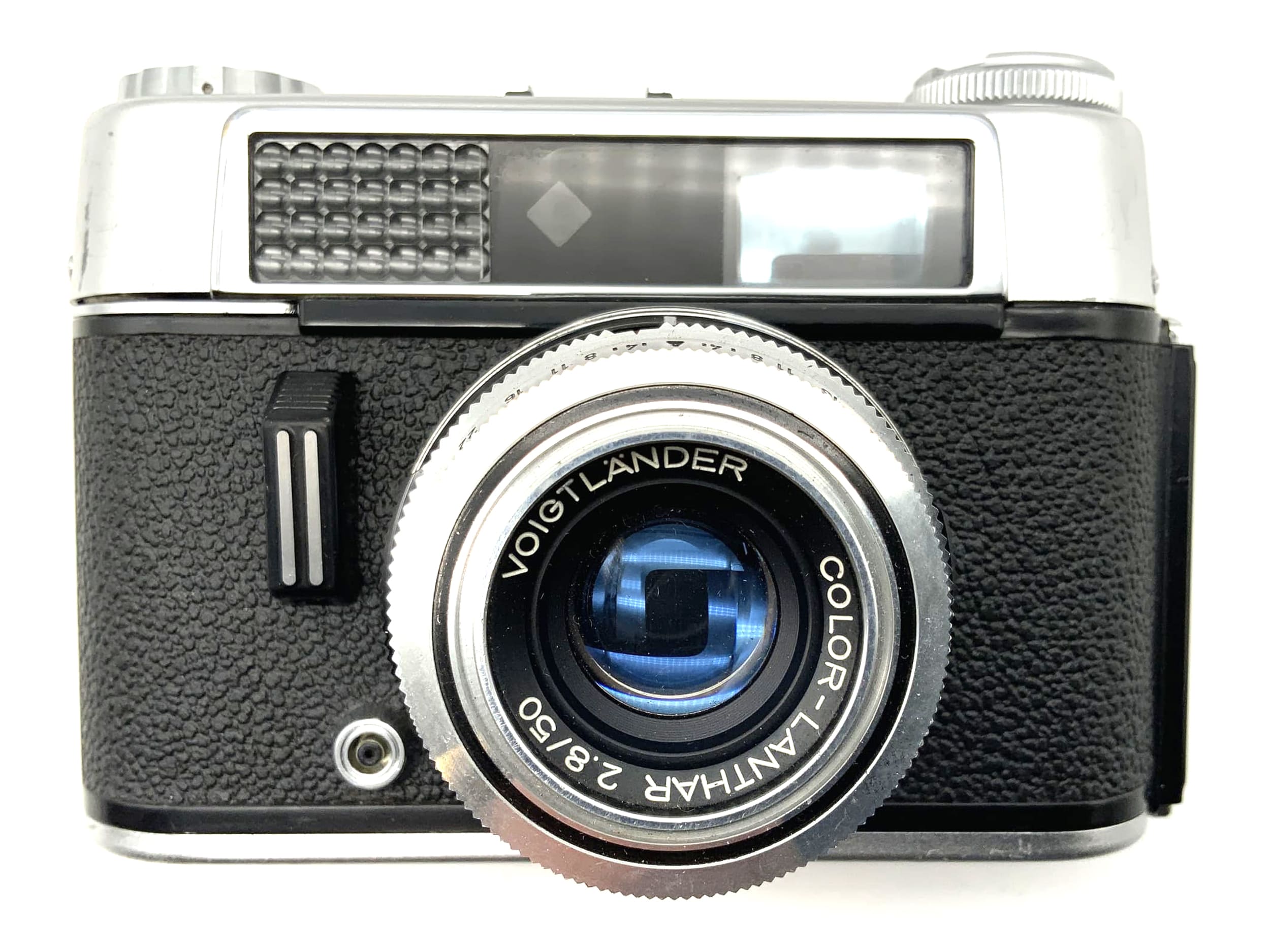Voigtländer Vitoret DR rangefinder camera with Color Lanthar 50mm 2.8 Prontor 300