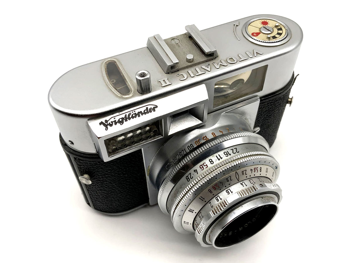 Voigtländer Vitomatic II viewfinder camera with Skopar 50mm 1:2.8 35mm Prontor SLK