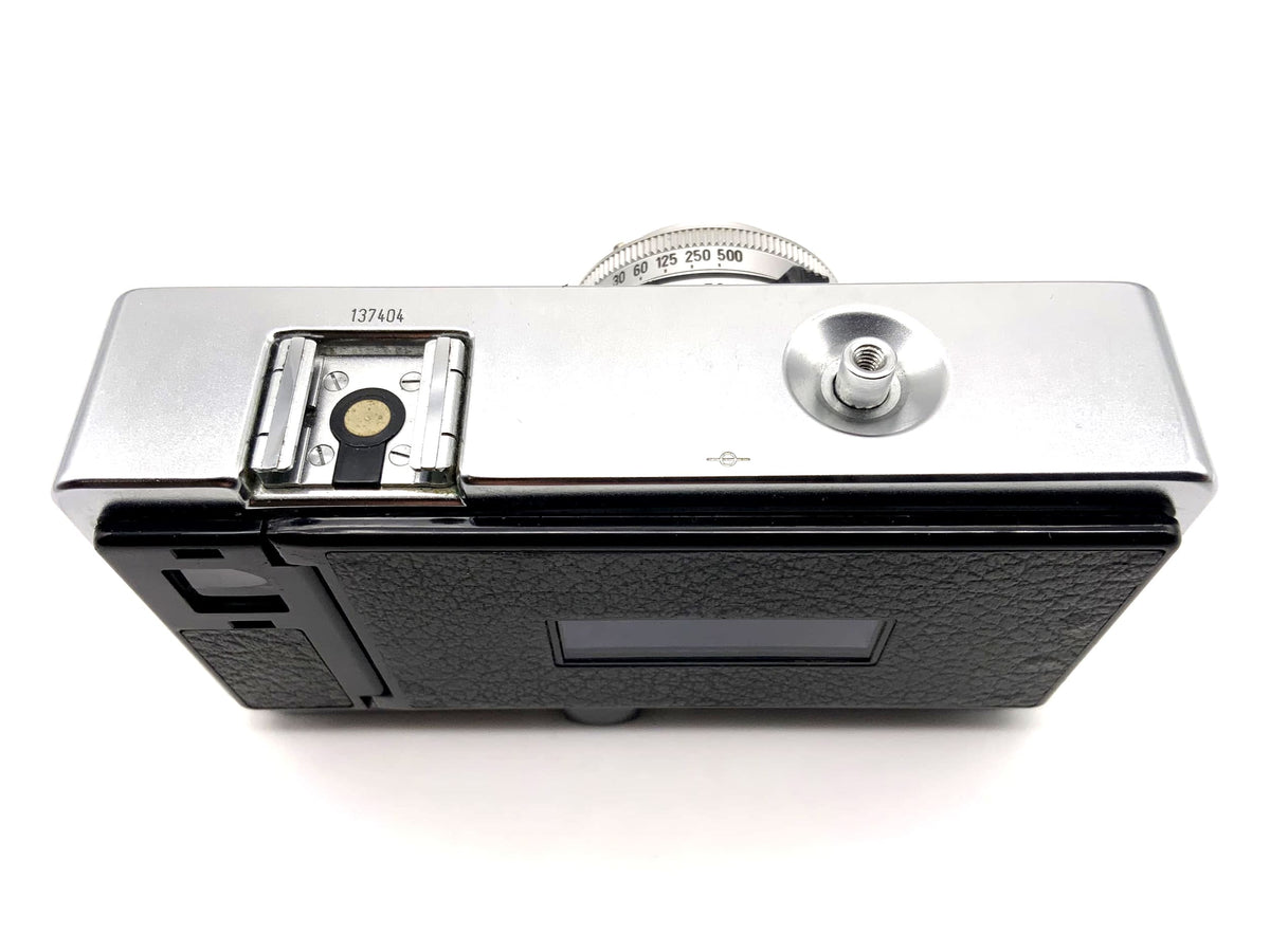 Kodak Instamatic 500 viewfinder camera with Xenar 38mm 1:2.8 35mm compact camera