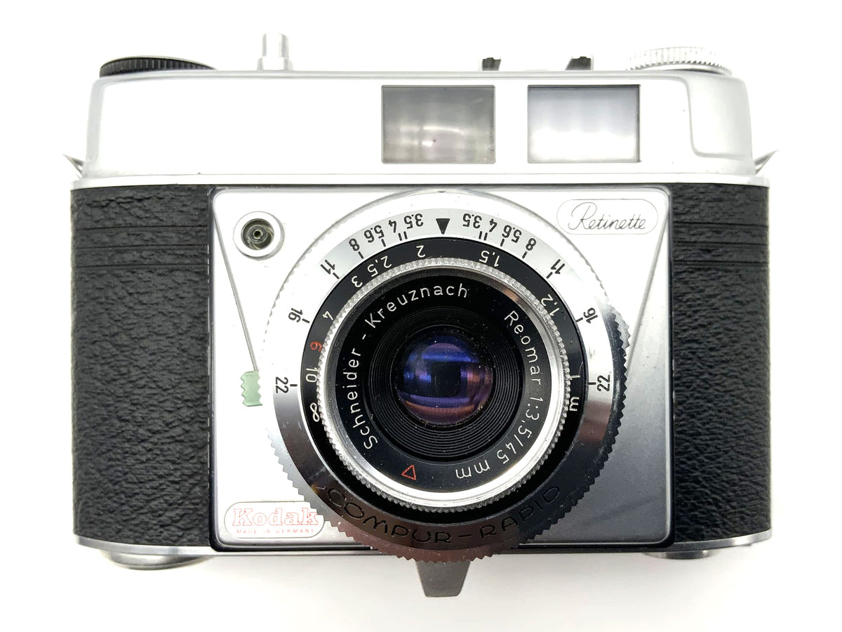 Kodak Retinette rangefinder camera with Reomar 45mm 1:3.5 35mm Compur-Rapid lens