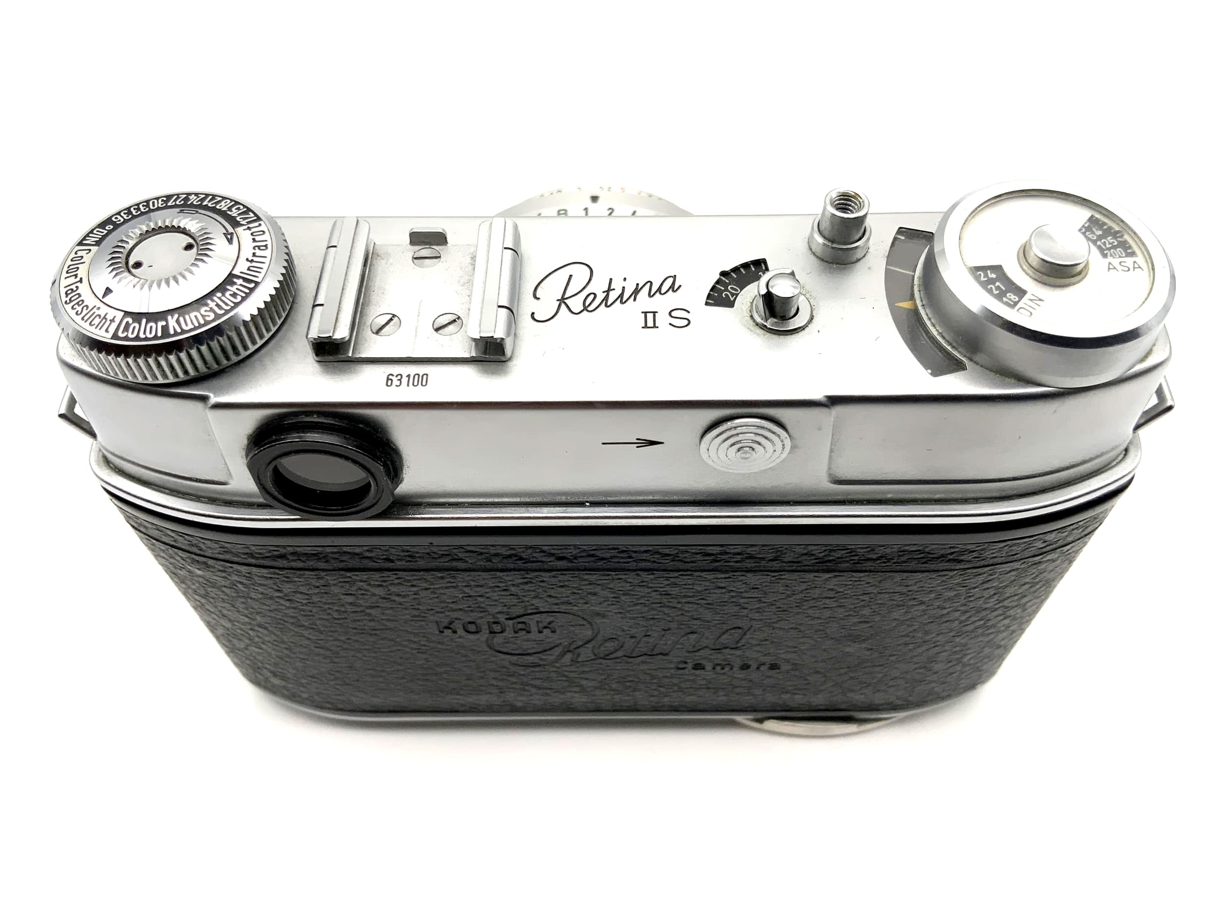 Kodak Retina II S rangefinder camera with Xenar 45mm 1:2.8 35mm Synchro Compur
