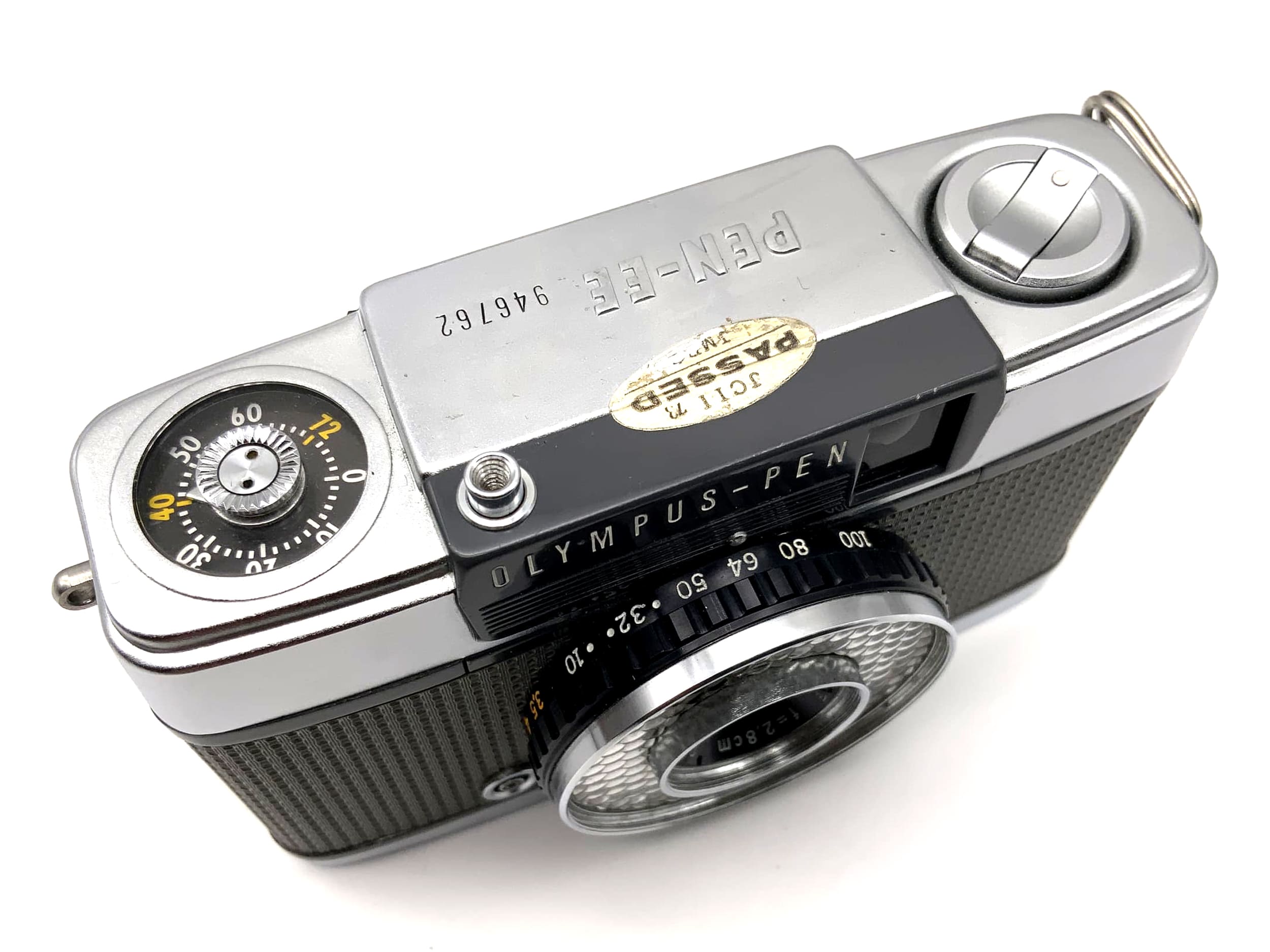 Olympus Pen-EE viewfinder camera with D.Zuiko 28mm 1:3.5 35mm compact camera 2.8cm