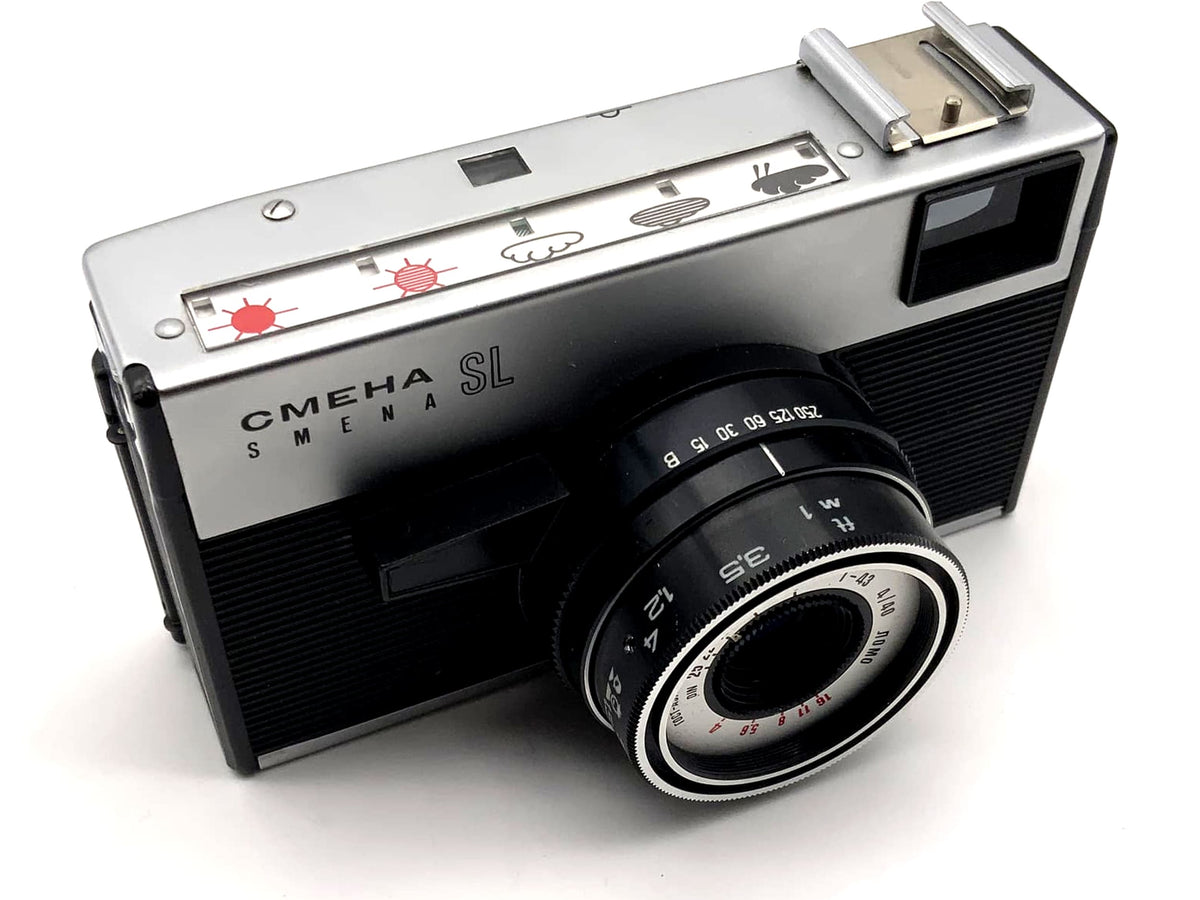 Cmeha Smena SL viewfinder camera with T-43 40mm 1:4 35mm compact camera