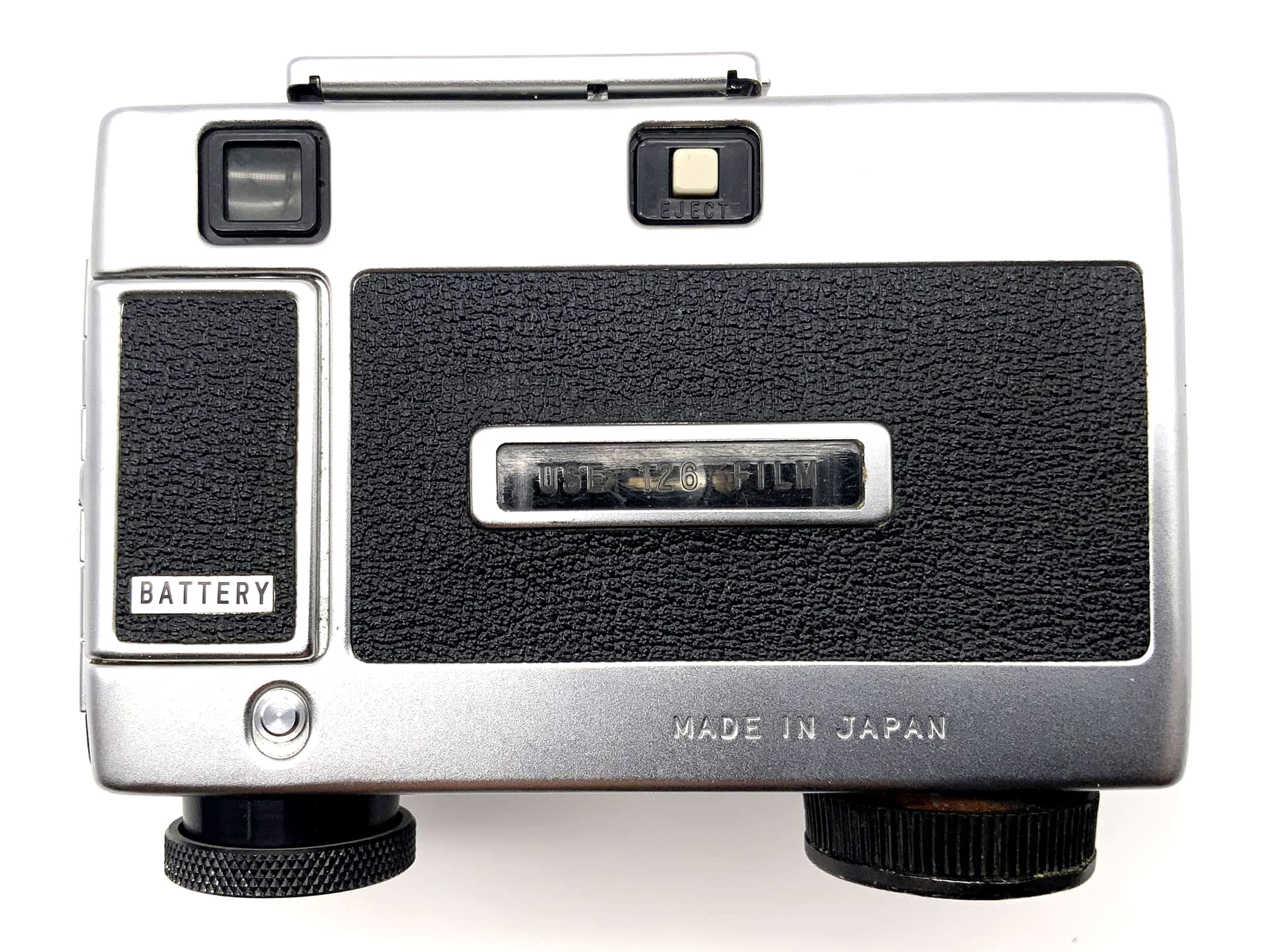 Ricoh Auto 126 viewfinder camera with Rikenon 35mm 1:2.8 lens, 126 film compact camera