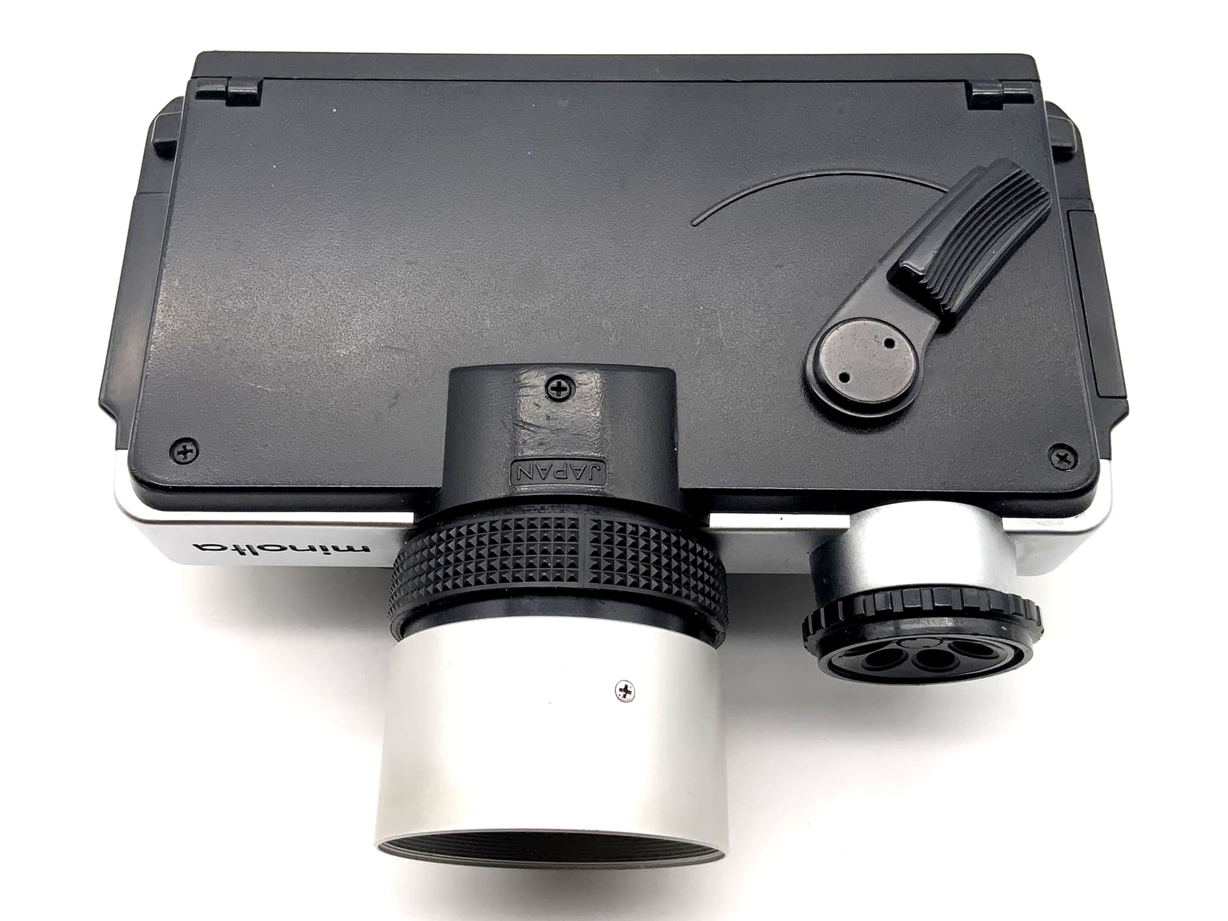 Minolta 110 Zoom SLR viewfinder camera with Rokkor Macro 50mm 1:4.5 110 Pocketfilm